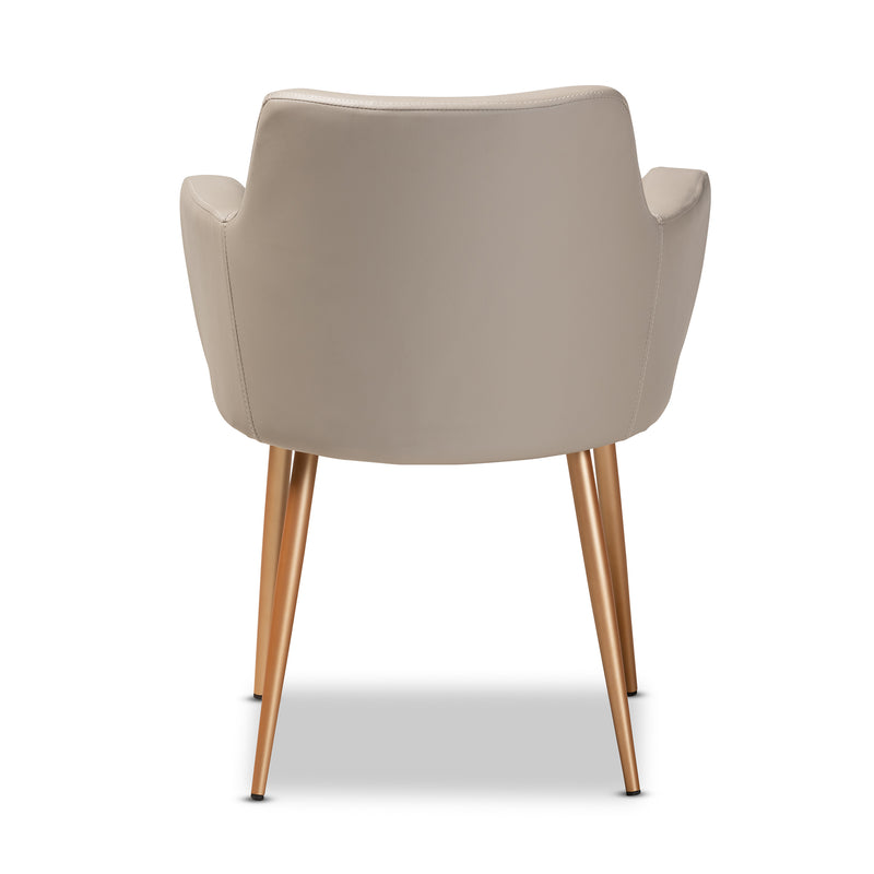 Martine Glamour Dining Chair-Dining Chair-Baxton Studio - WI-Wall2Wall Furnishings