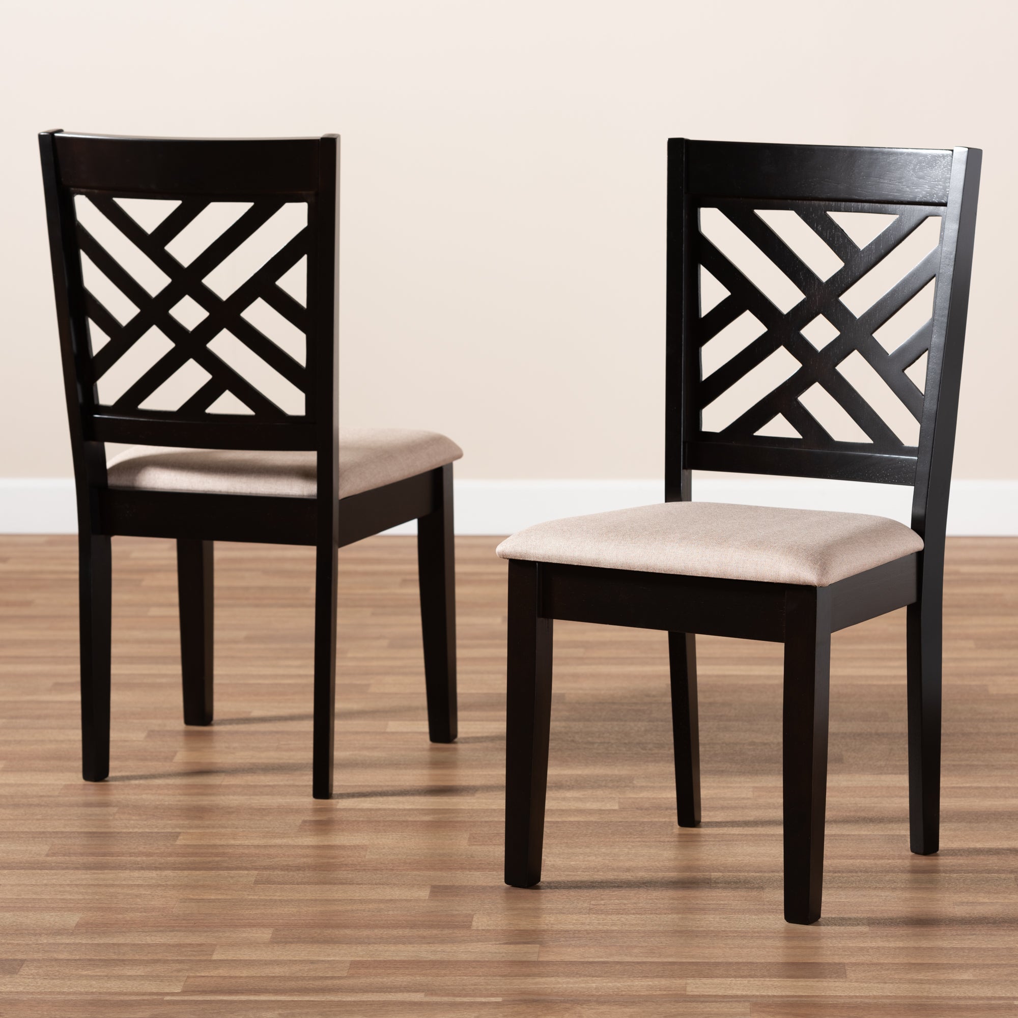 Caron Contemporary Dining Chairs 2-Piece-Dining Chairs-Baxton Studio - WI-Wall2Wall Furnishings