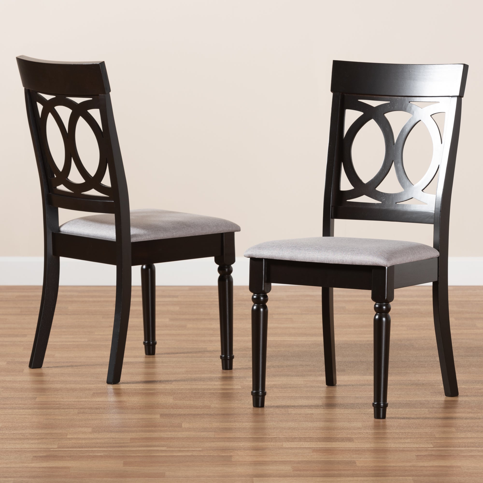 Lucie Modern Dining Chairs 2-Piece-Dining Chairs-Baxton Studio - WI-Wall2Wall Furnishings