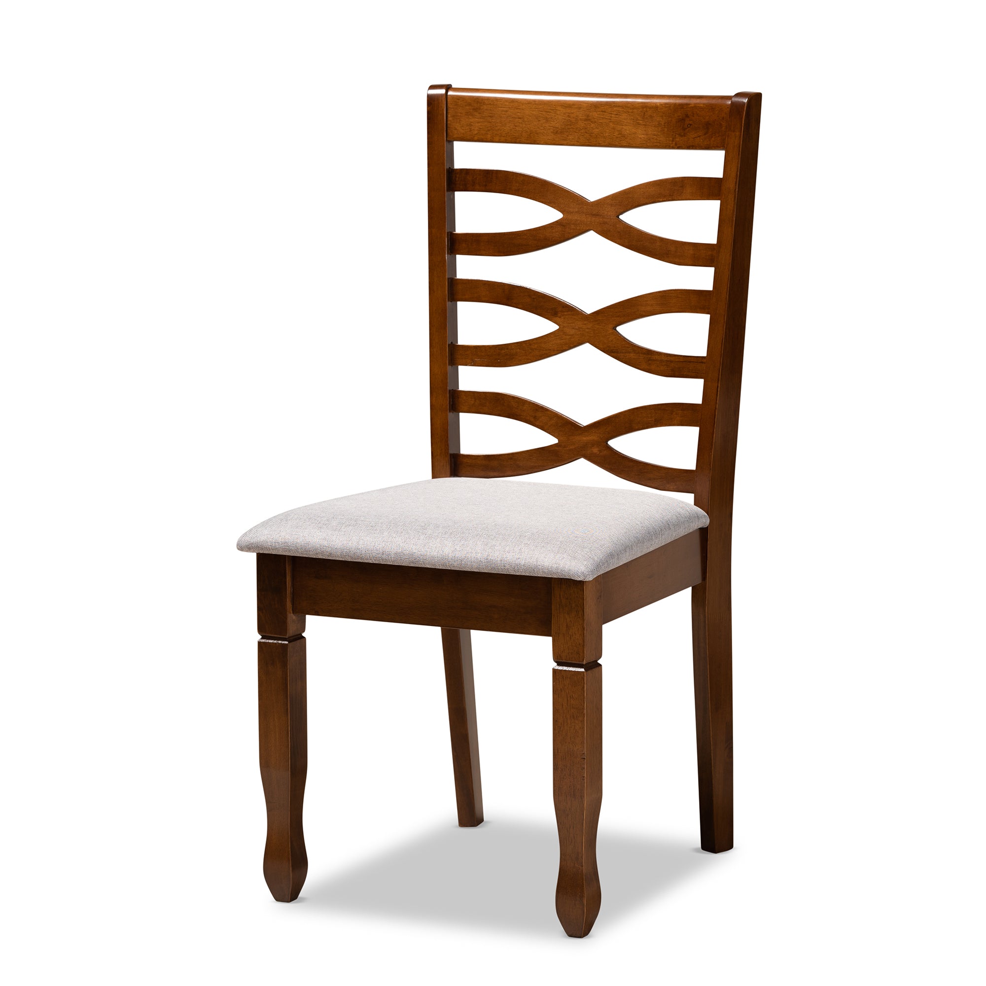 Mila Modern Table & Six (6) Dining Chairs 7-Piece-Dining Set-Baxton Studio - WI-Wall2Wall Furnishings