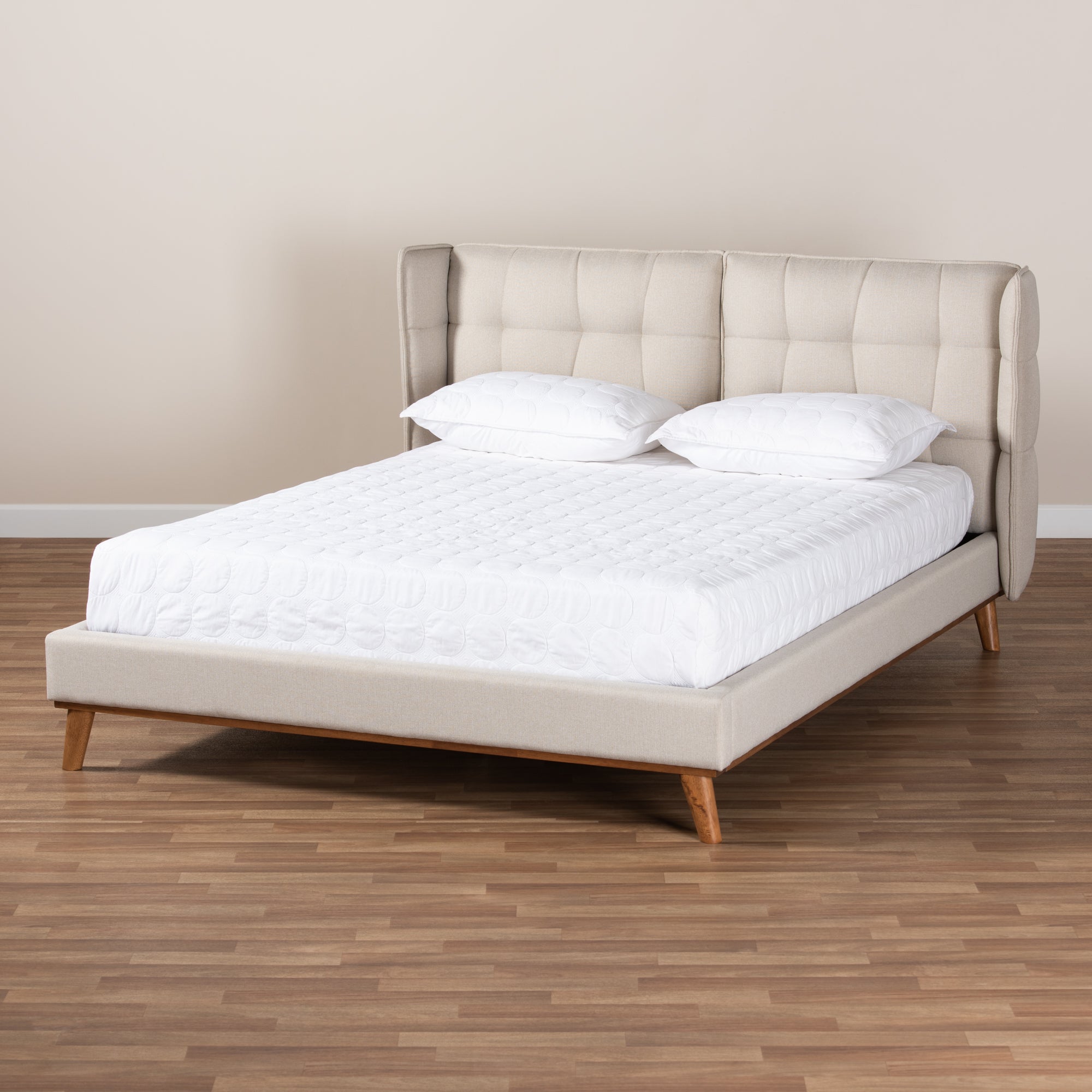 Gretchen Modern Bed-Bed-Baxton Studio - WI-Wall2Wall Furnishings