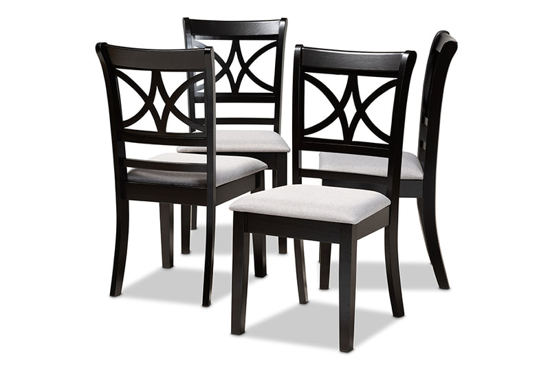 Clarke Modern Dining Chairs 4-Piece-Dining Chairs-Baxton Studio - WI-Wall2Wall Furnishings