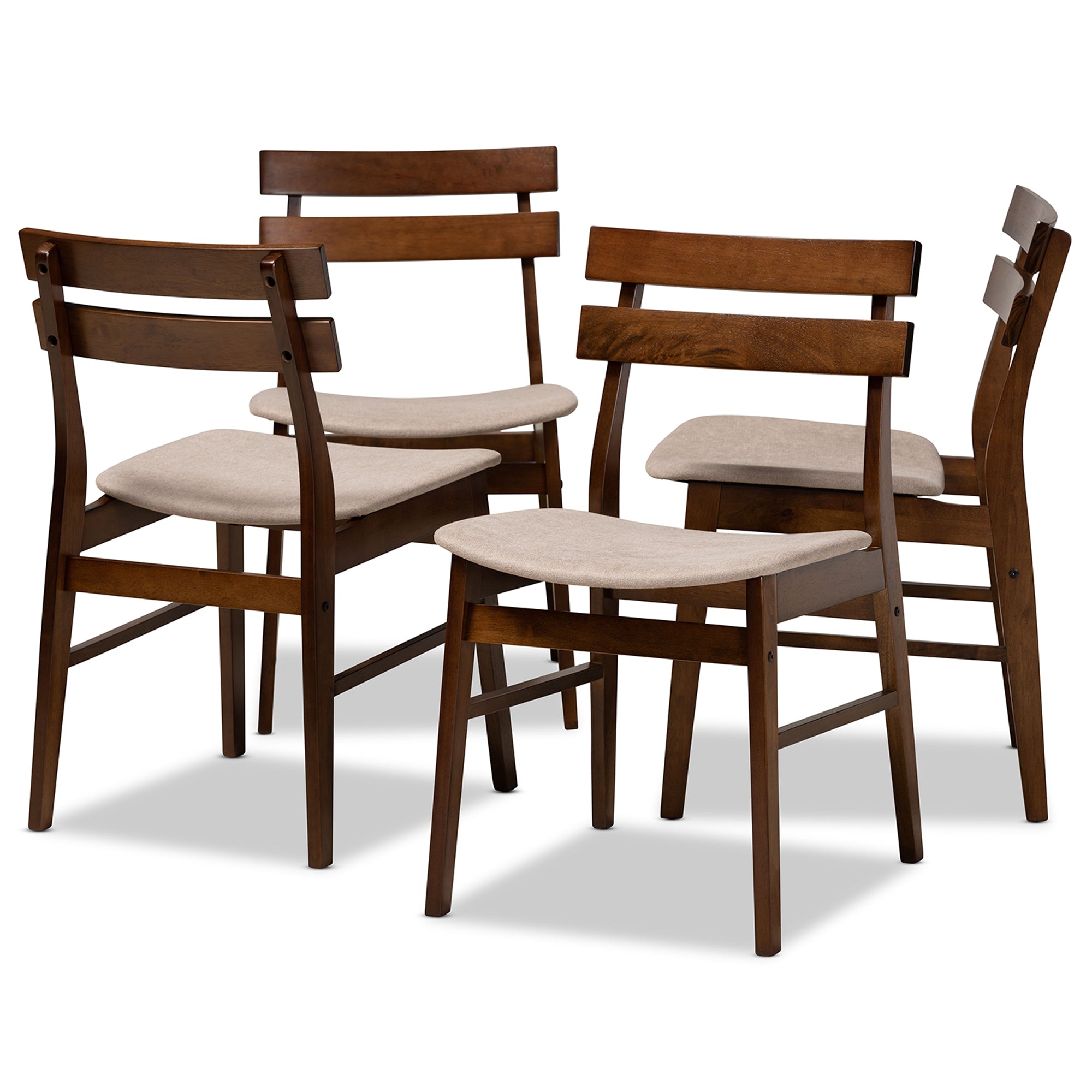 Devlin Mid-Century Dining Chairs-Dining Chairs-Baxton Studio - WI-Wall2Wall Furnishings
