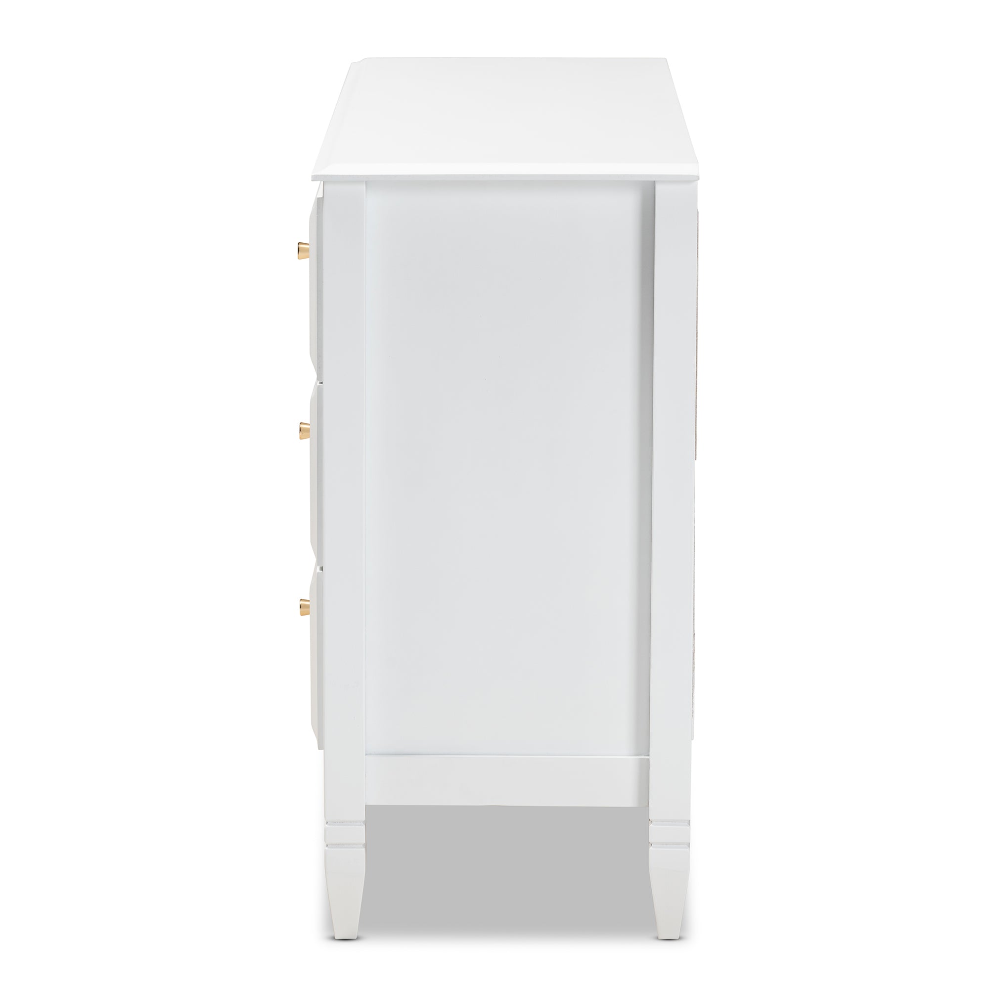 Naomi Transitional Dresser 6-Drawer-Dresser-Baxton Studio - WI-Wall2Wall Furnishings