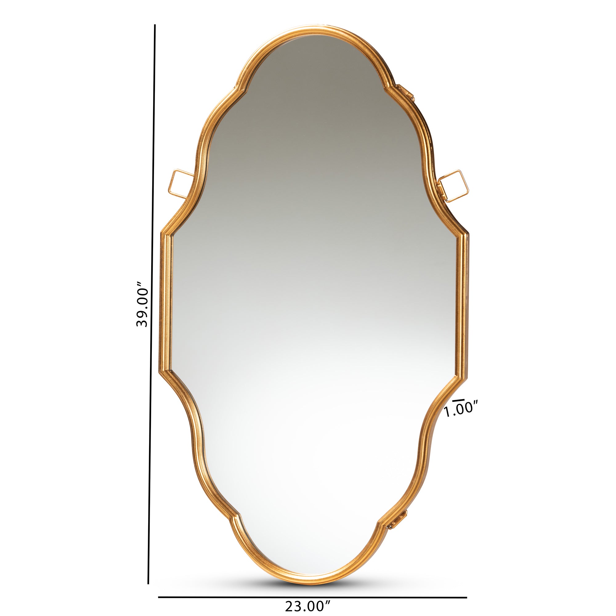 Dennis Modern Mirror-Mirror-Baxton Studio - WI-Wall2Wall Furnishings