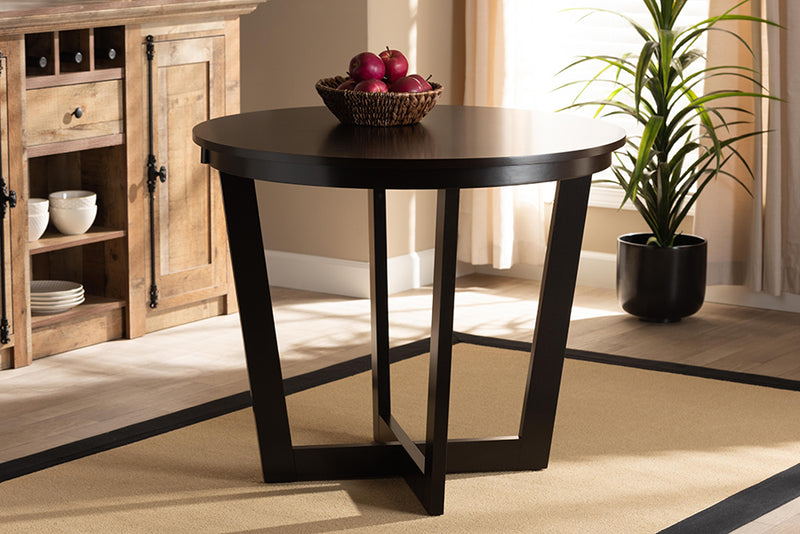 Alayna Modern Dining Table 35-Inch-Wide-Dining Table-Baxton Studio - WI-Wall2Wall Furnishings