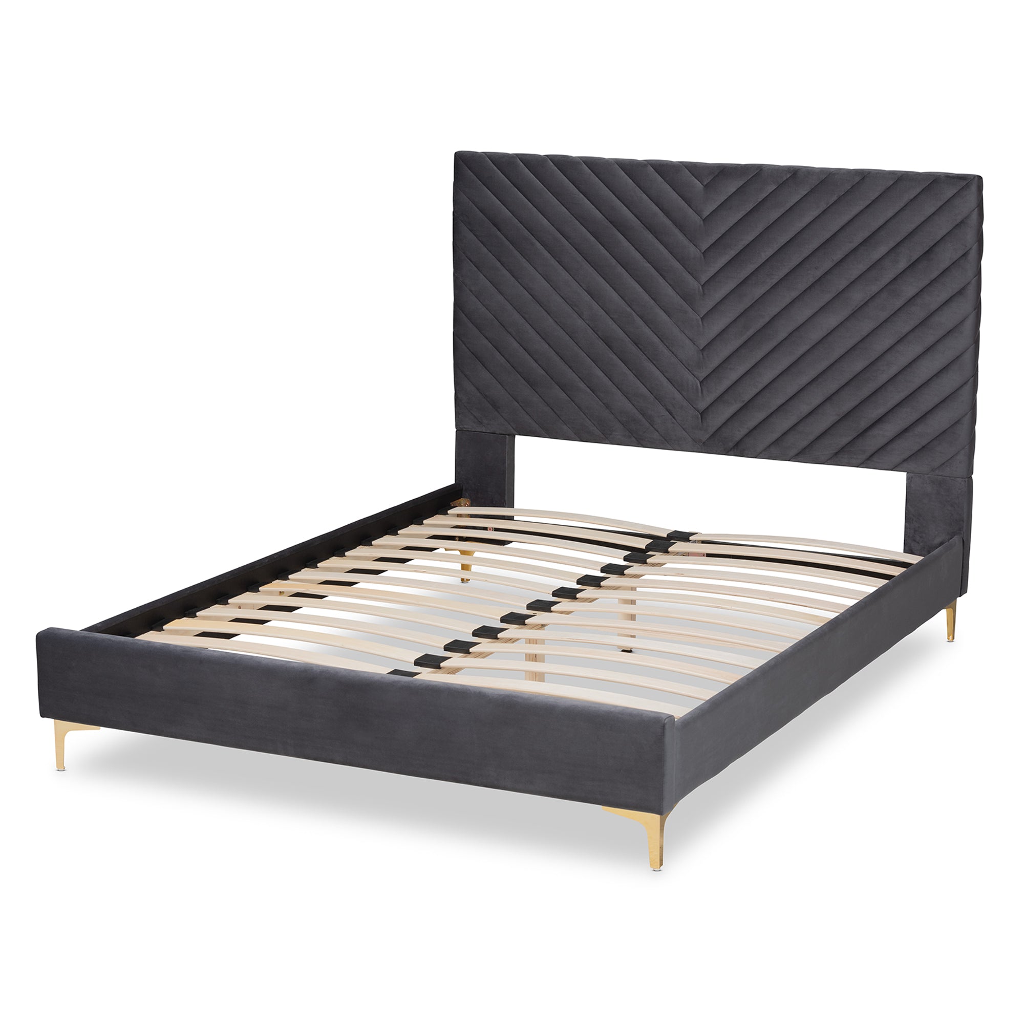 Fabrico Glamour Bed-Bed-Baxton Studio - WI-Wall2Wall Furnishings
