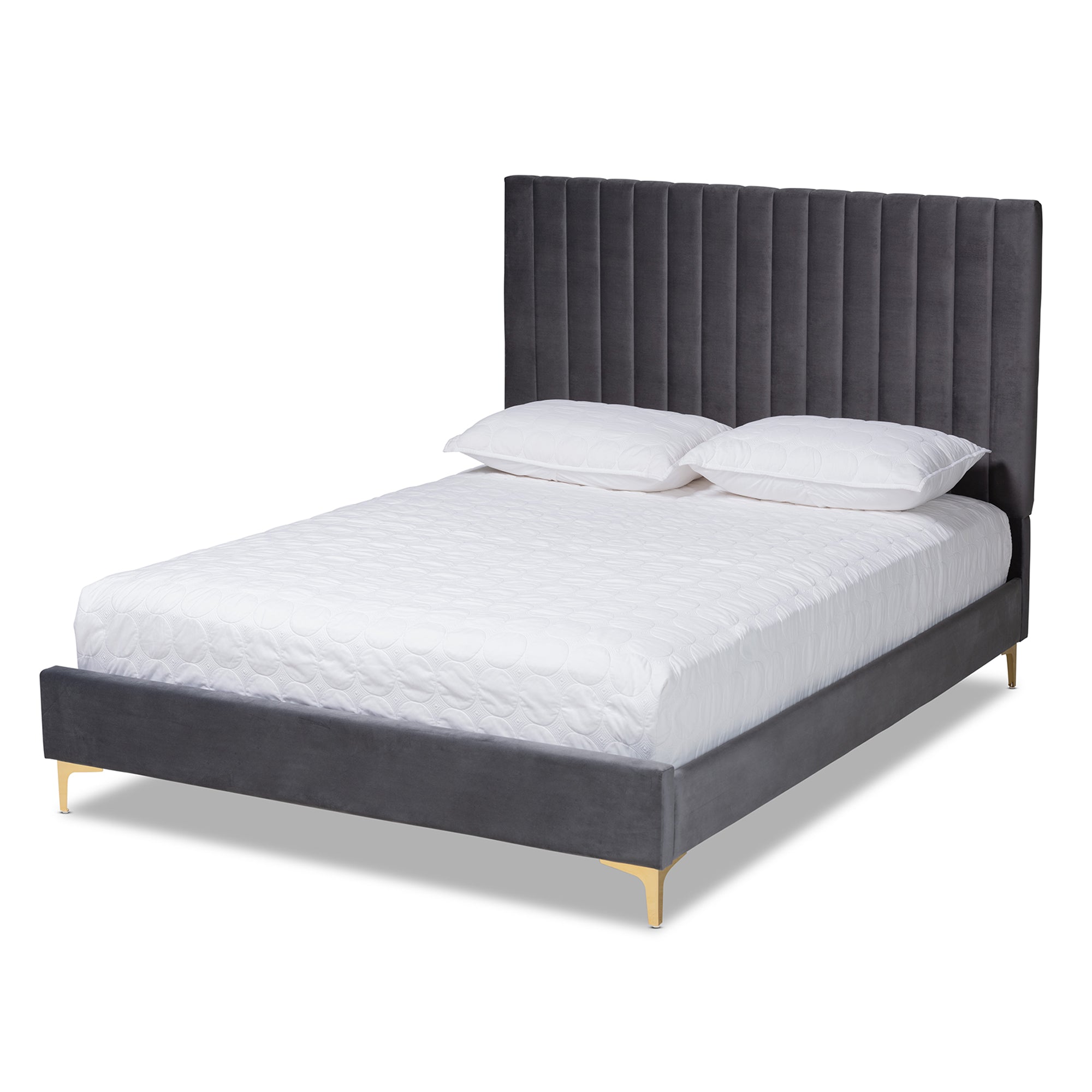 Serrano Contemporary Bed-Bed-Baxton Studio - WI-Wall2Wall Furnishings