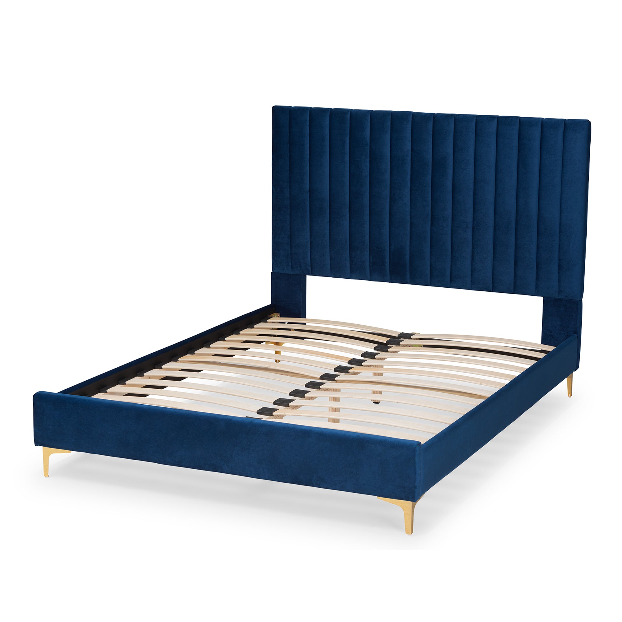 Serrano Contemporary Bed-Bed-Baxton Studio - WI-Wall2Wall Furnishings