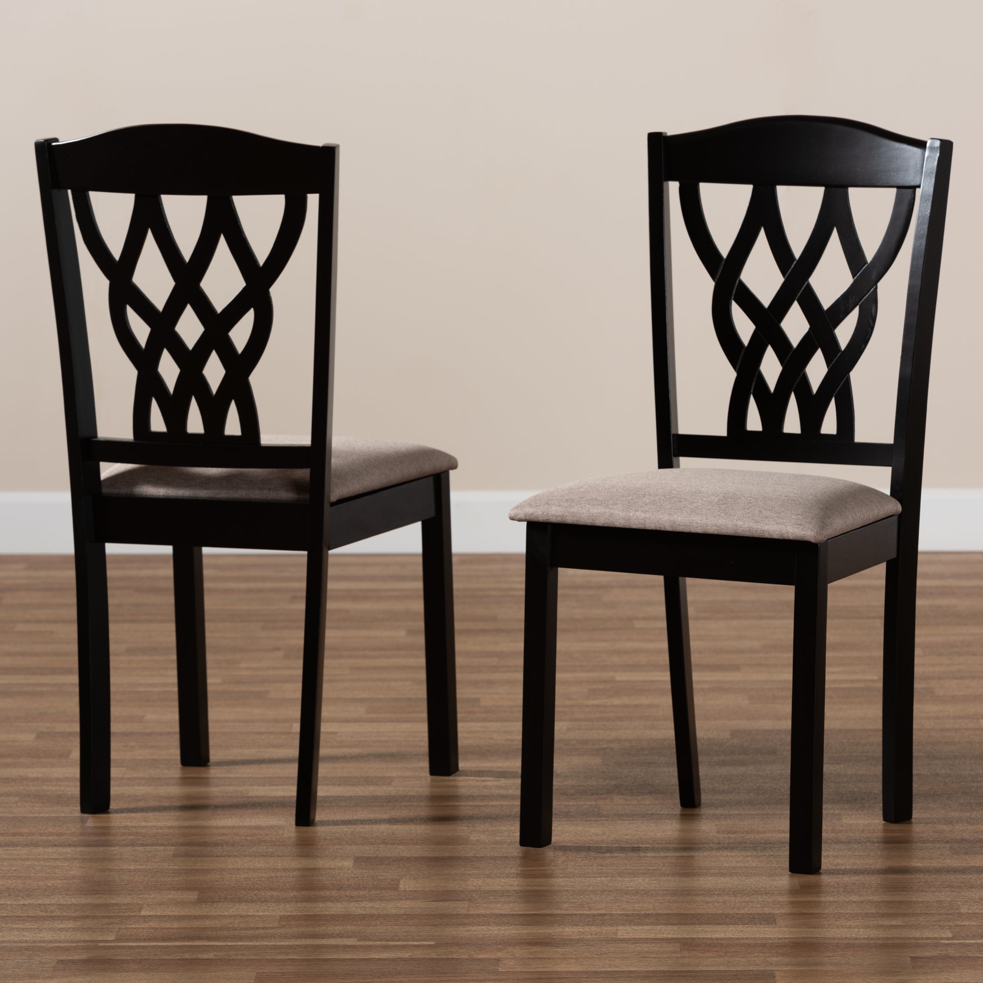 Delilah Modern Dining Chairs 2-Piece-Dining Chairs-Baxton Studio - WI-Wall2Wall Furnishings