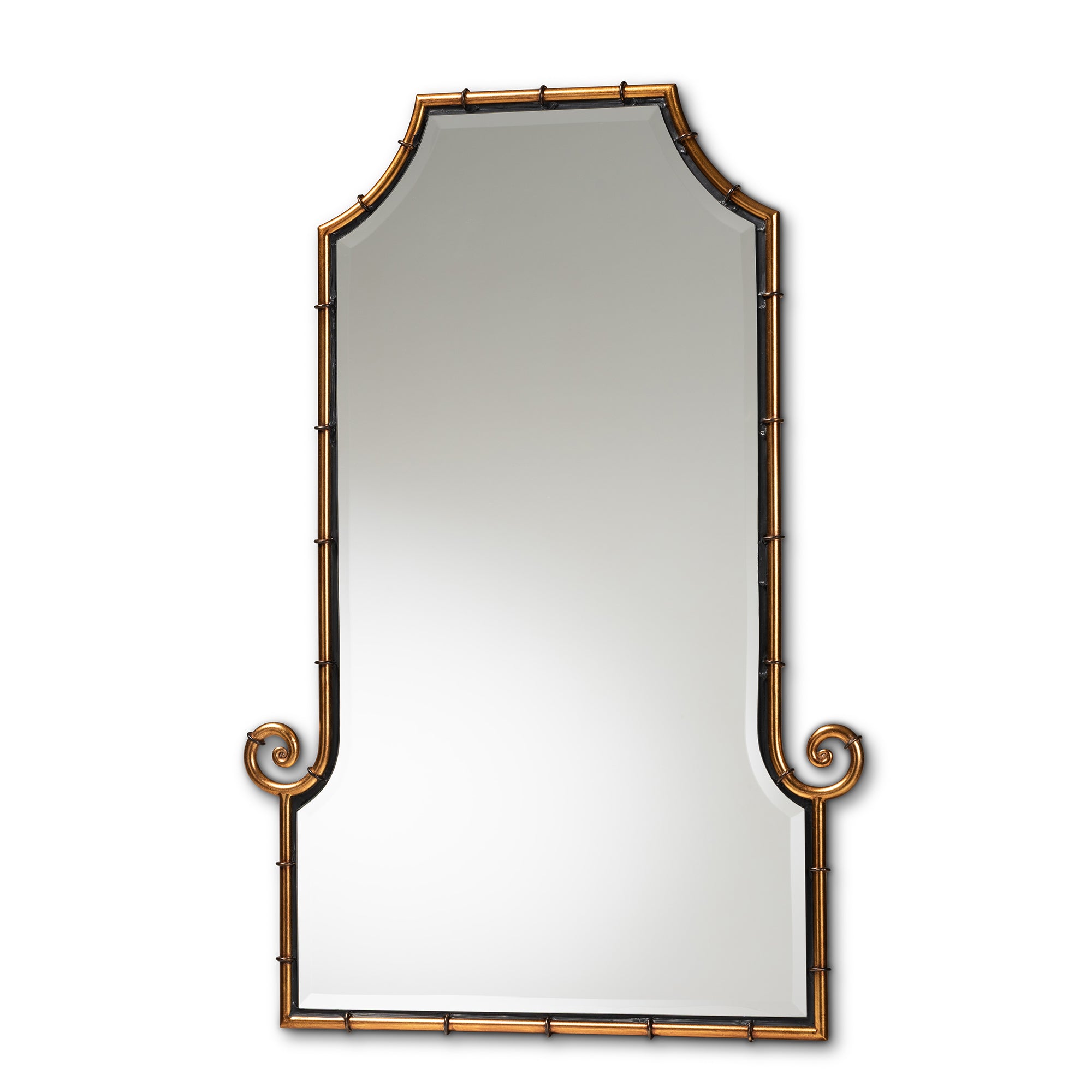 Layan Glamour Mirror-Mirror-Baxton Studio - WI-Wall2Wall Furnishings