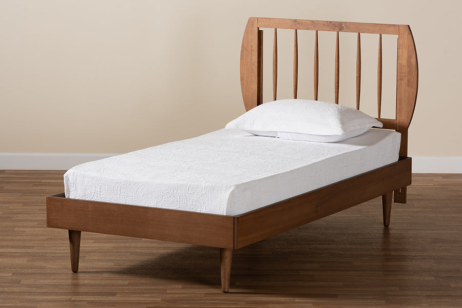 Chiyo Mid-Century Bed-Bed-Baxton Studio - WI-Wall2Wall Furnishings