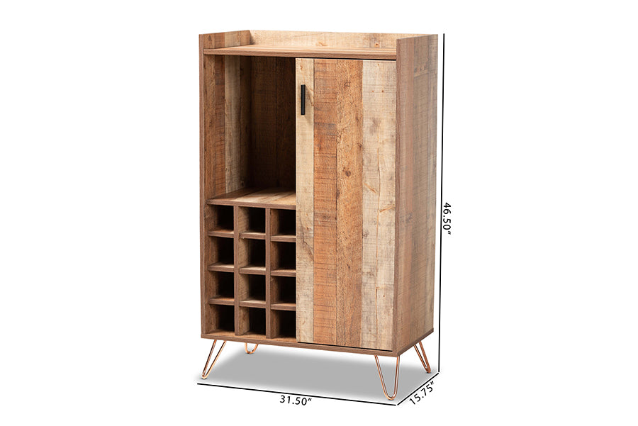 Mathis Modern Bar Cabinet-Bar Cabinet-Baxton Studio - WI-Wall2Wall Furnishings