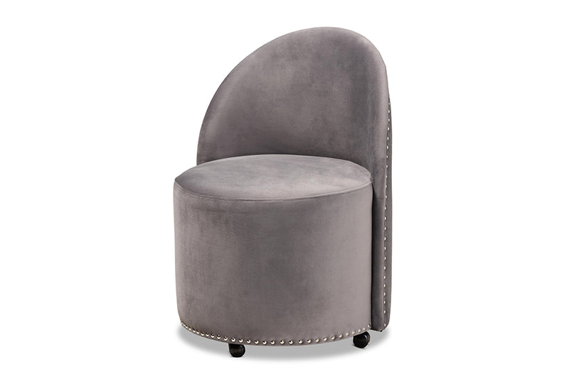 Bethel Glamour Chair-Chair-Baxton Studio - WI-Wall2Wall Furnishings