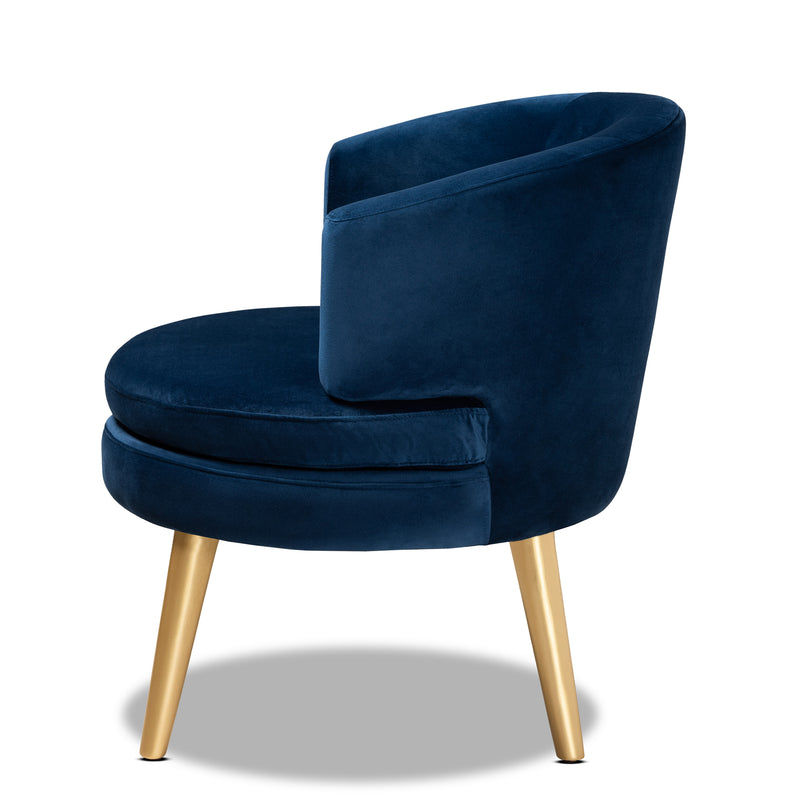 Baptiste Glamour Chair-Chair-Baxton Studio - WI-Wall2Wall Furnishings