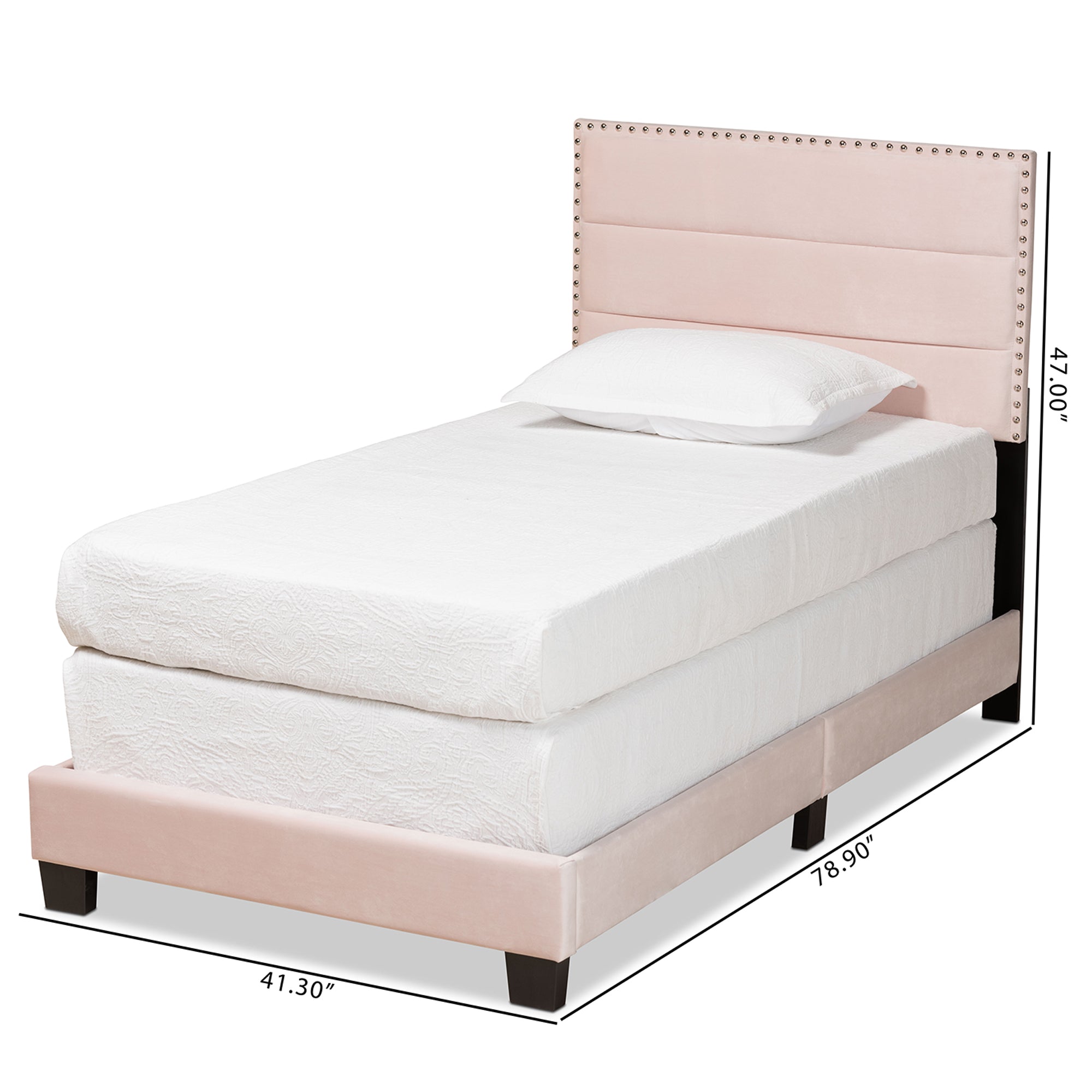 Tamira Contemporary Bed-Bed-Baxton Studio - WI-Wall2Wall Furnishings