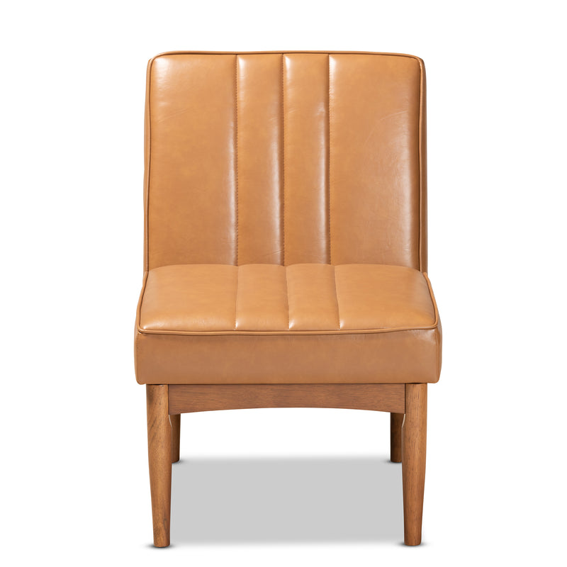 Daymond Mid-Century Dining Chair-Dining Chair-Baxton Studio - WI-Wall2Wall Furnishings