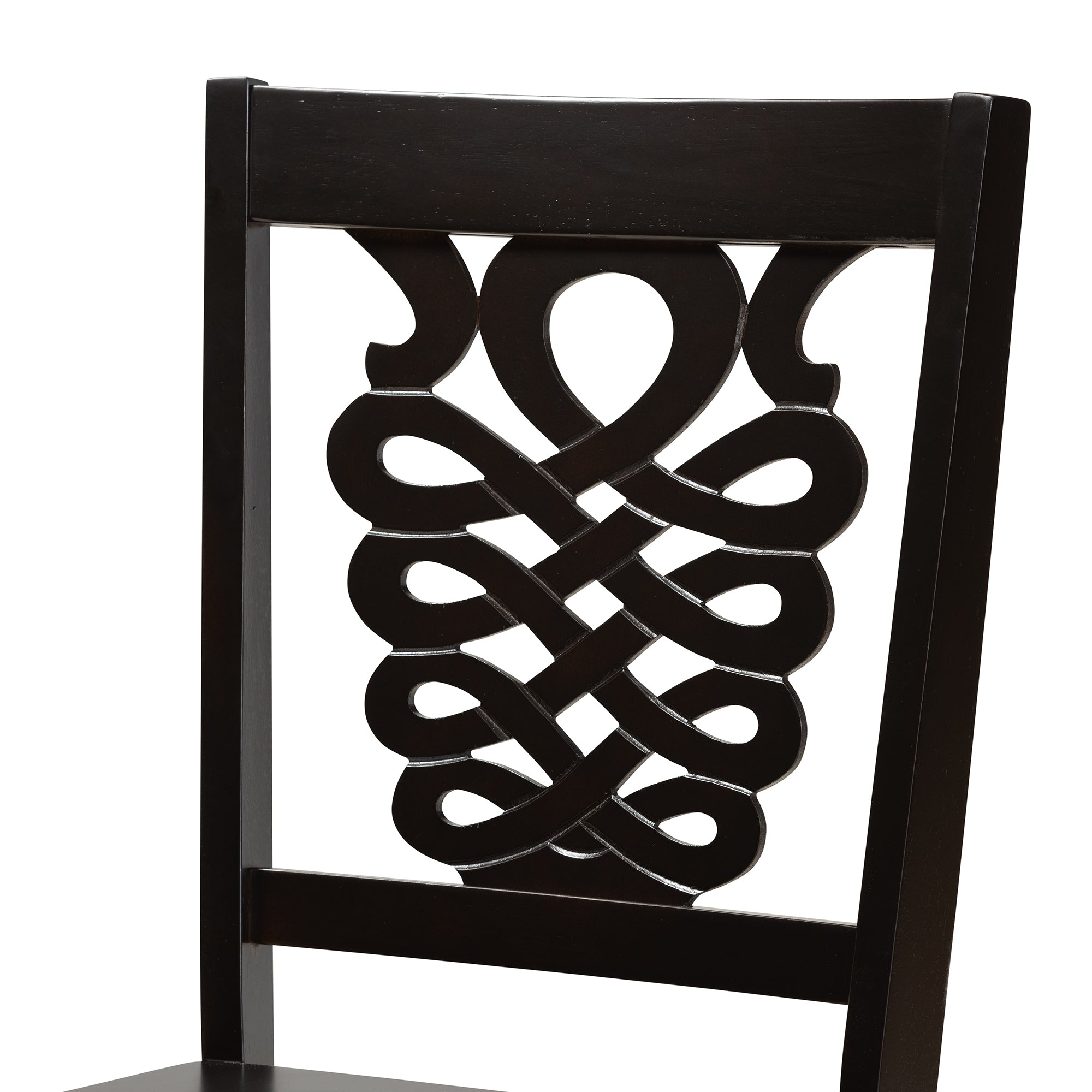 Salida Modern Table & Dining Chairs 5-Piece-Dining Set-Baxton Studio - WI-Wall2Wall Furnishings