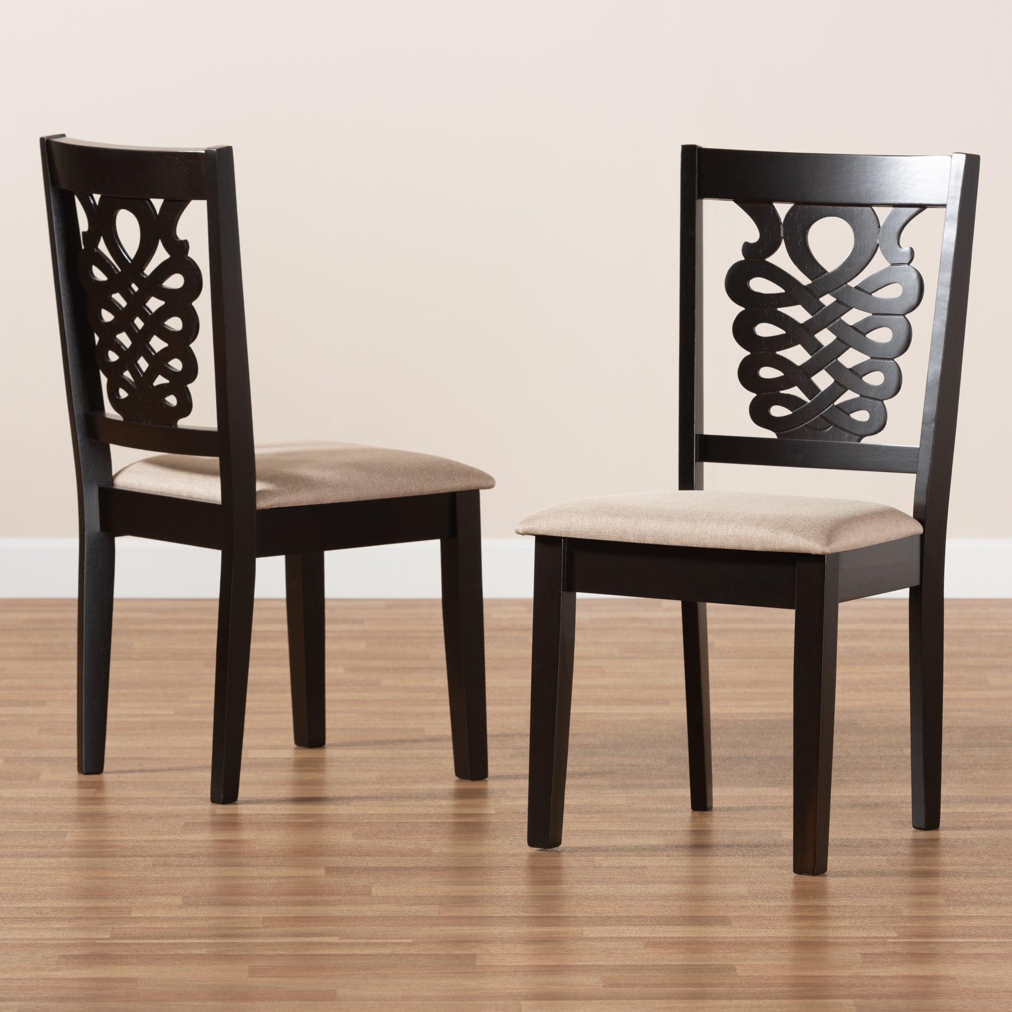 Gervais Modern Dining Chairs 2-Piece-Dining Chairs-Baxton Studio - WI-Wall2Wall Furnishings
