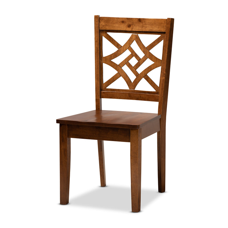 Rava Modern Table & Dining Chairs 5-Piece-Dining Set-Baxton Studio - WI-Wall2Wall Furnishings