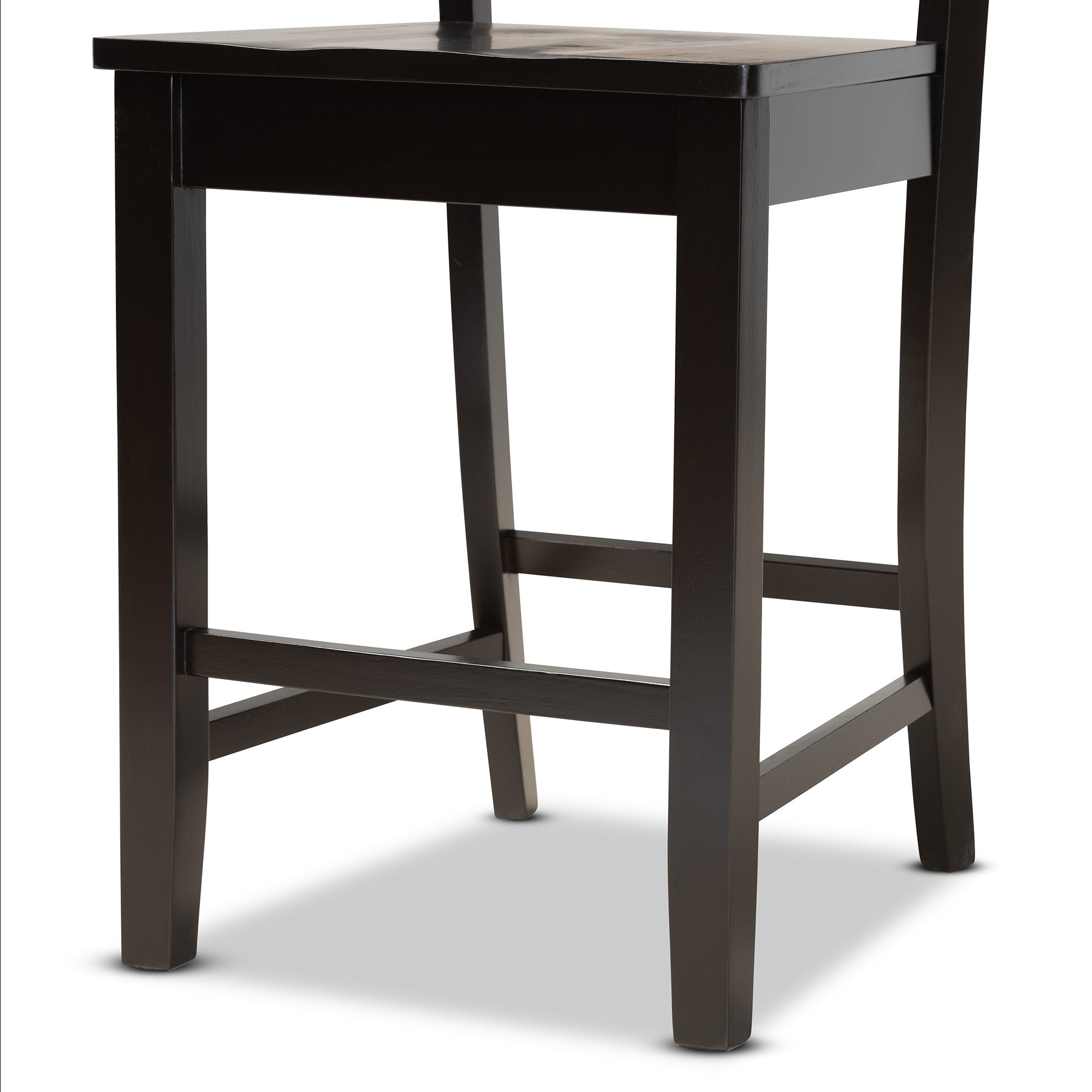 Gervais Modern Counter Stools 2-Piece-Counter Stools-Baxton Studio - WI-Wall2Wall Furnishings