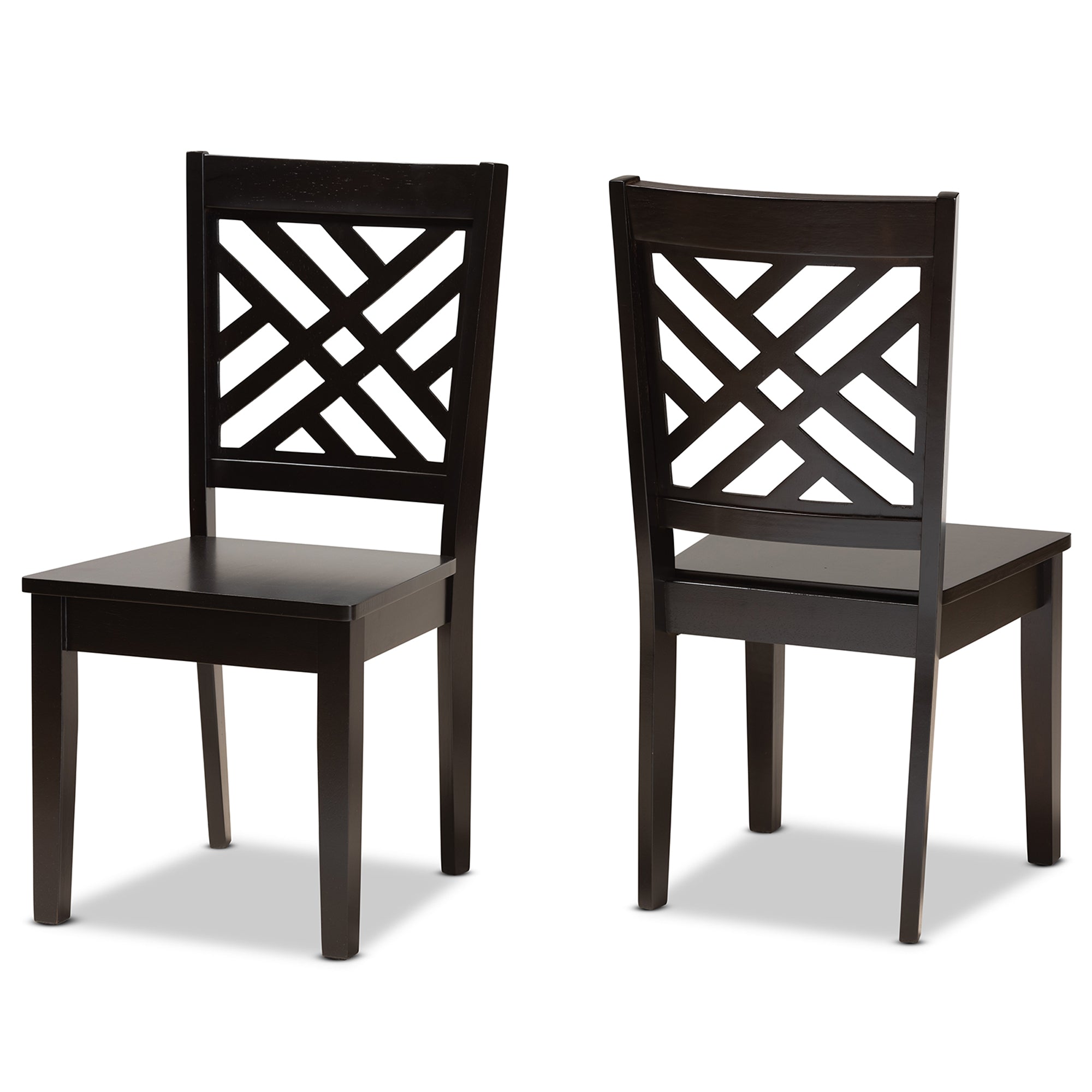 Caron Modern Dining Chairs 2-Piece-Dining Chairs-Baxton Studio - WI-Wall2Wall Furnishings