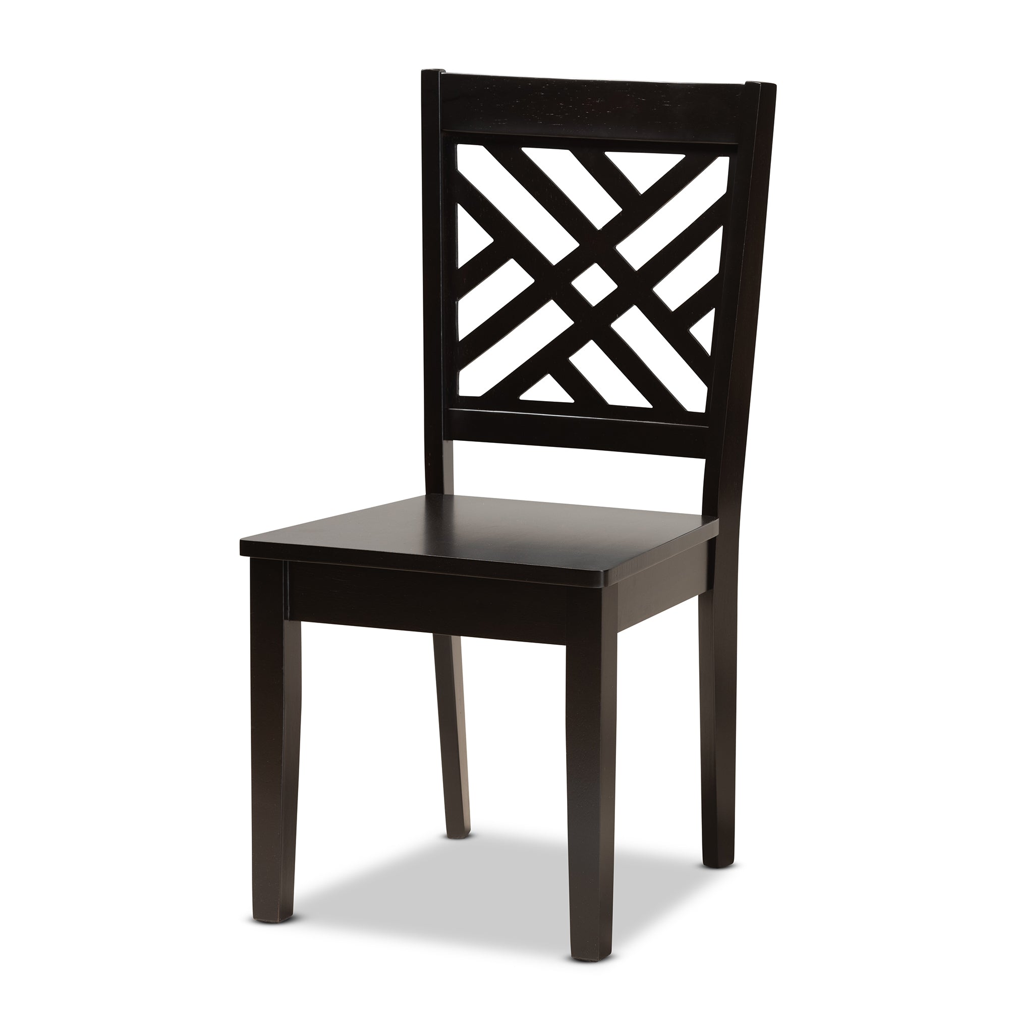 Ani Modern Dining Table & Six (6) Dining Chairs 7-Piece-Dining Set-Baxton Studio - WI-Wall2Wall Furnishings