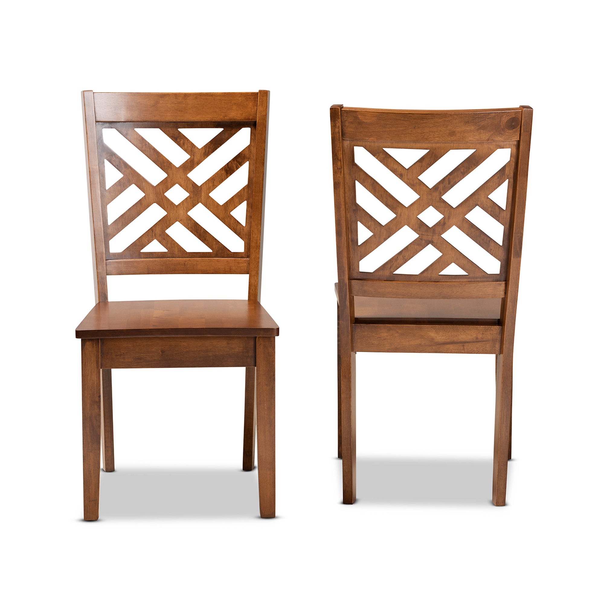 Caron Modern Dining Chairs 2-Piece-Dining Chairs-Baxton Studio - WI-Wall2Wall Furnishings