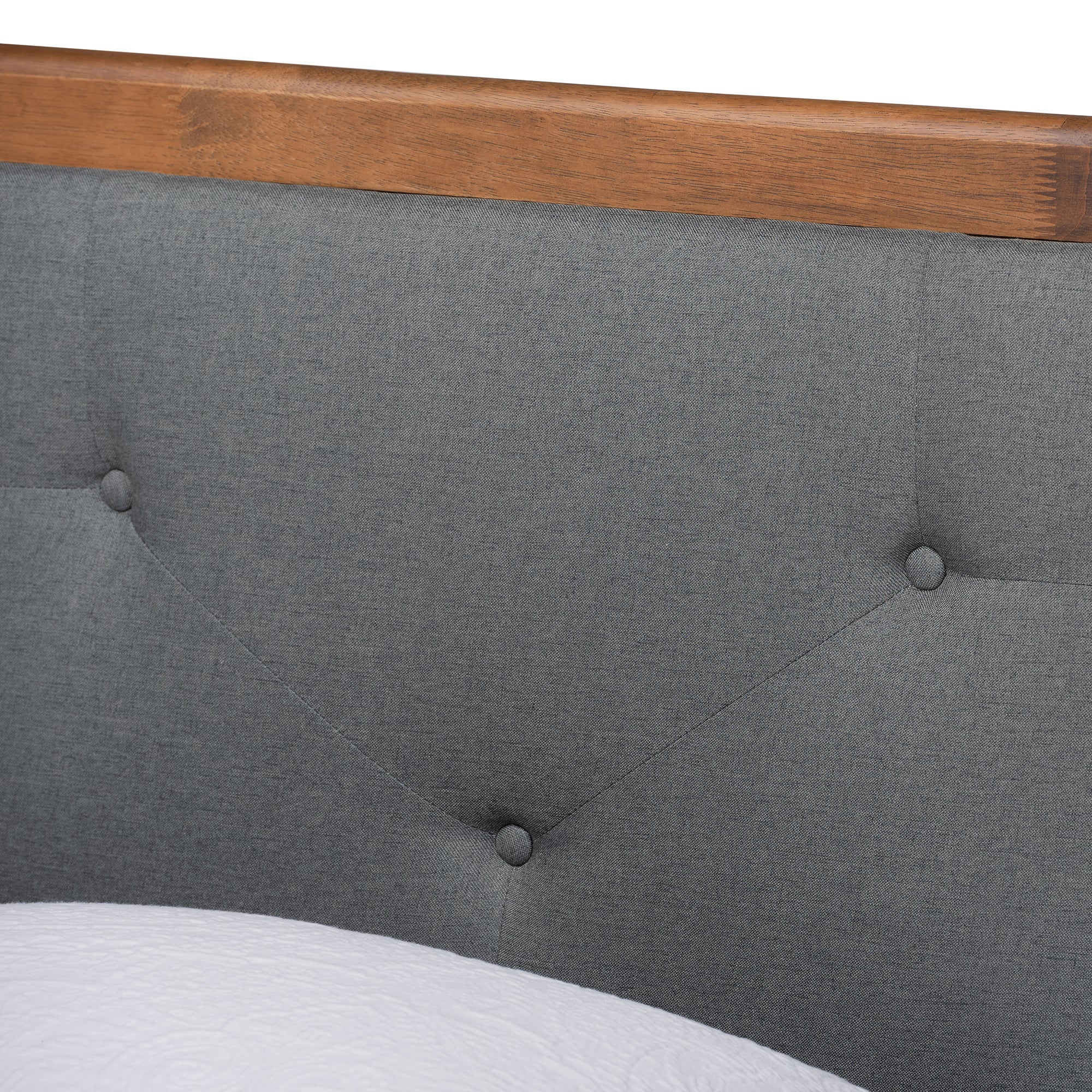 Laima Mid-Century Bed-Bed-Baxton Studio - WI-Wall2Wall Furnishings