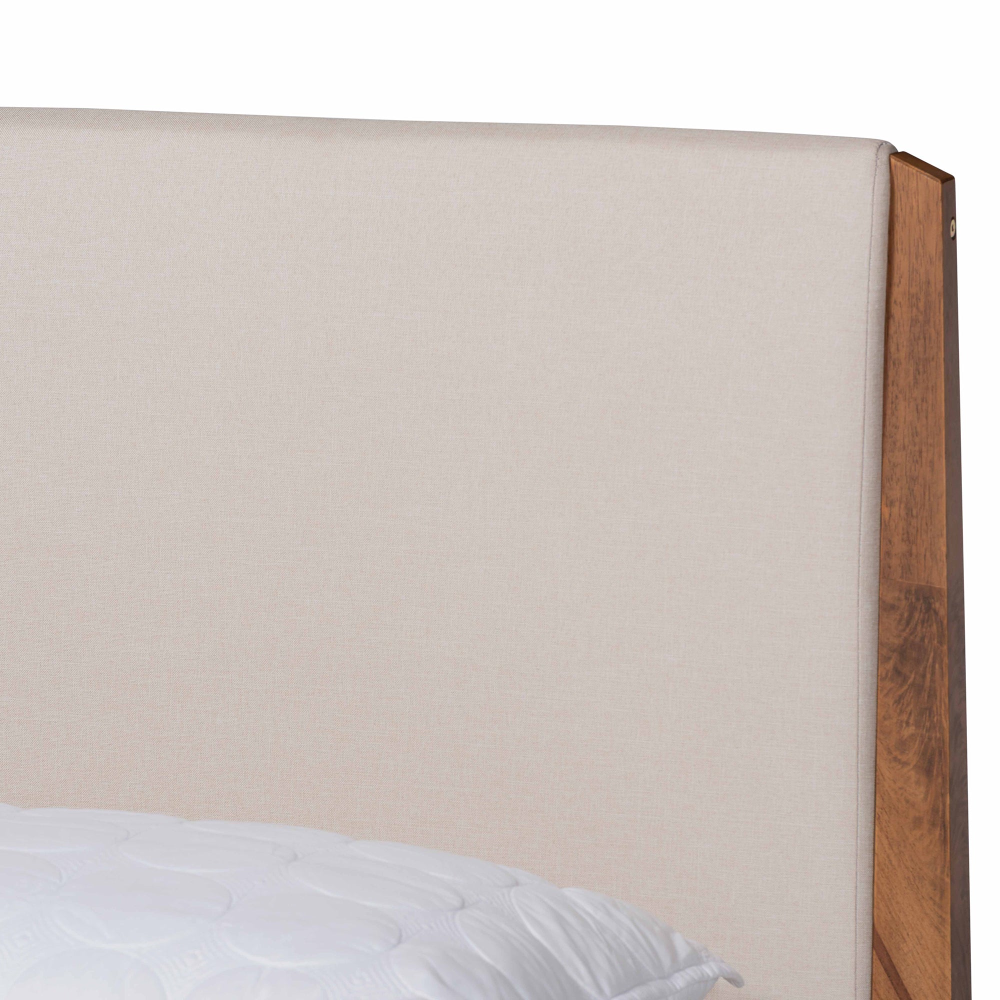 Lenora Mid-Century Bed-Bed-Baxton Studio - WI-Wall2Wall Furnishings