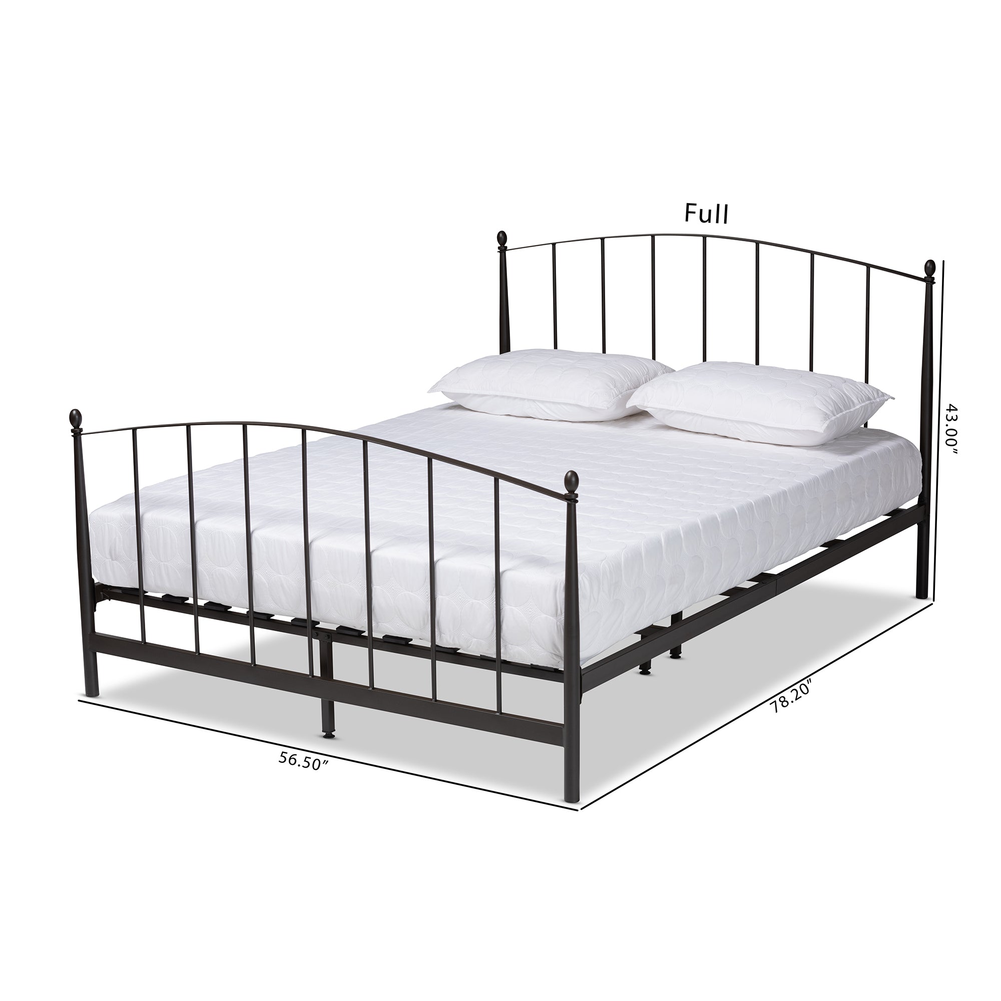 Lana Modern Bed-Bed-Baxton Studio - WI-Wall2Wall Furnishings