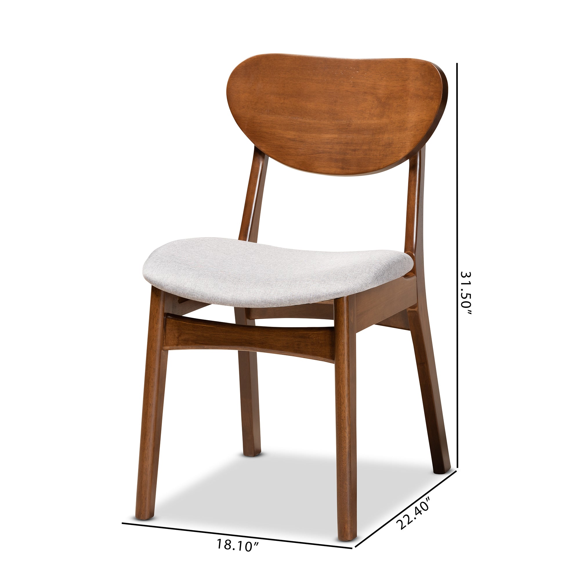 Katya Mid-Century Dining Chairs-Dining Chairs-Baxton Studio - WI-Wall2Wall Furnishings
