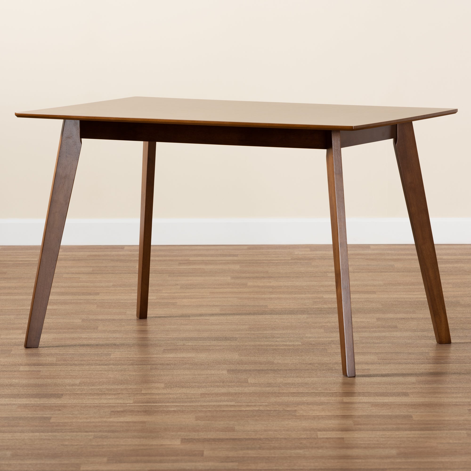 Maila Mid-Century Dining Table-Dining Table-Baxton Studio - WI-Wall2Wall Furnishings
