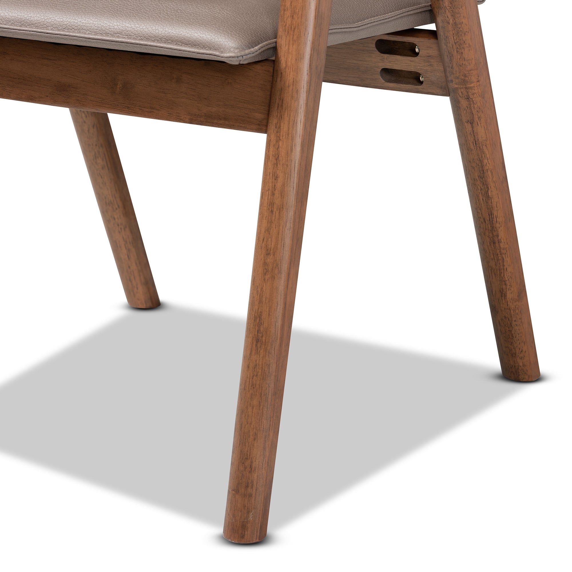 Marcena Mid-Century Dining Chairs-Dining Chairs-Baxton Studio - WI-Wall2Wall Furnishings