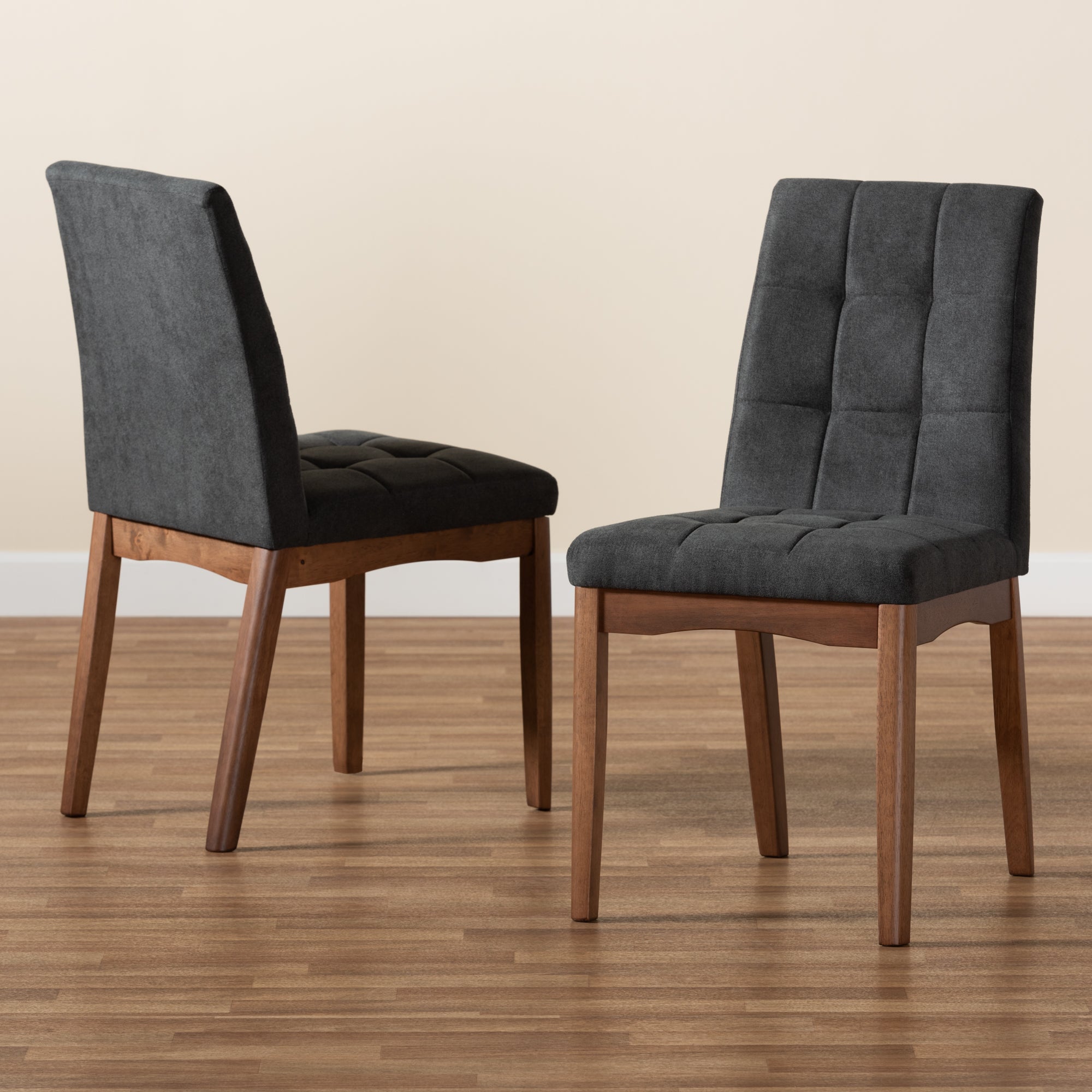 Tara Mid-Century Dining Chairs-Dining Chairs-Baxton Studio - WI-Wall2Wall Furnishings