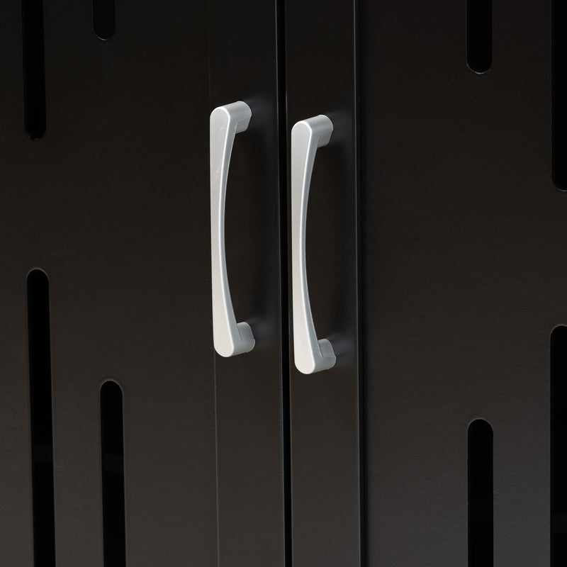 Renley Modern Shoe Cabinet 2-Door-Shoe Cabinet-Baxton Studio - WI-Wall2Wall Furnishings
