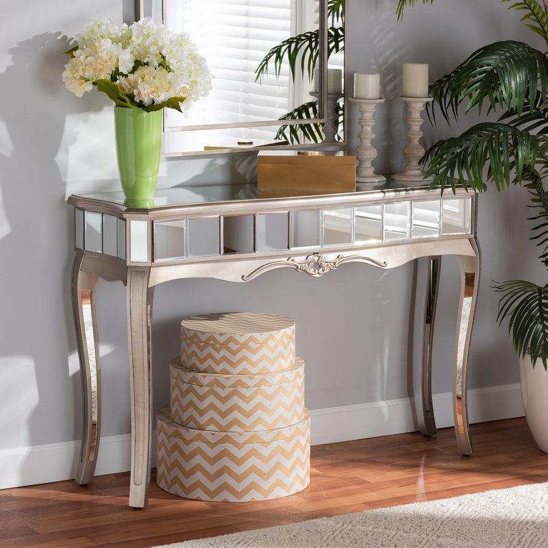 Elgin Glamour Console Table-Console Table-Baxton Studio - WI-Wall2Wall Furnishings