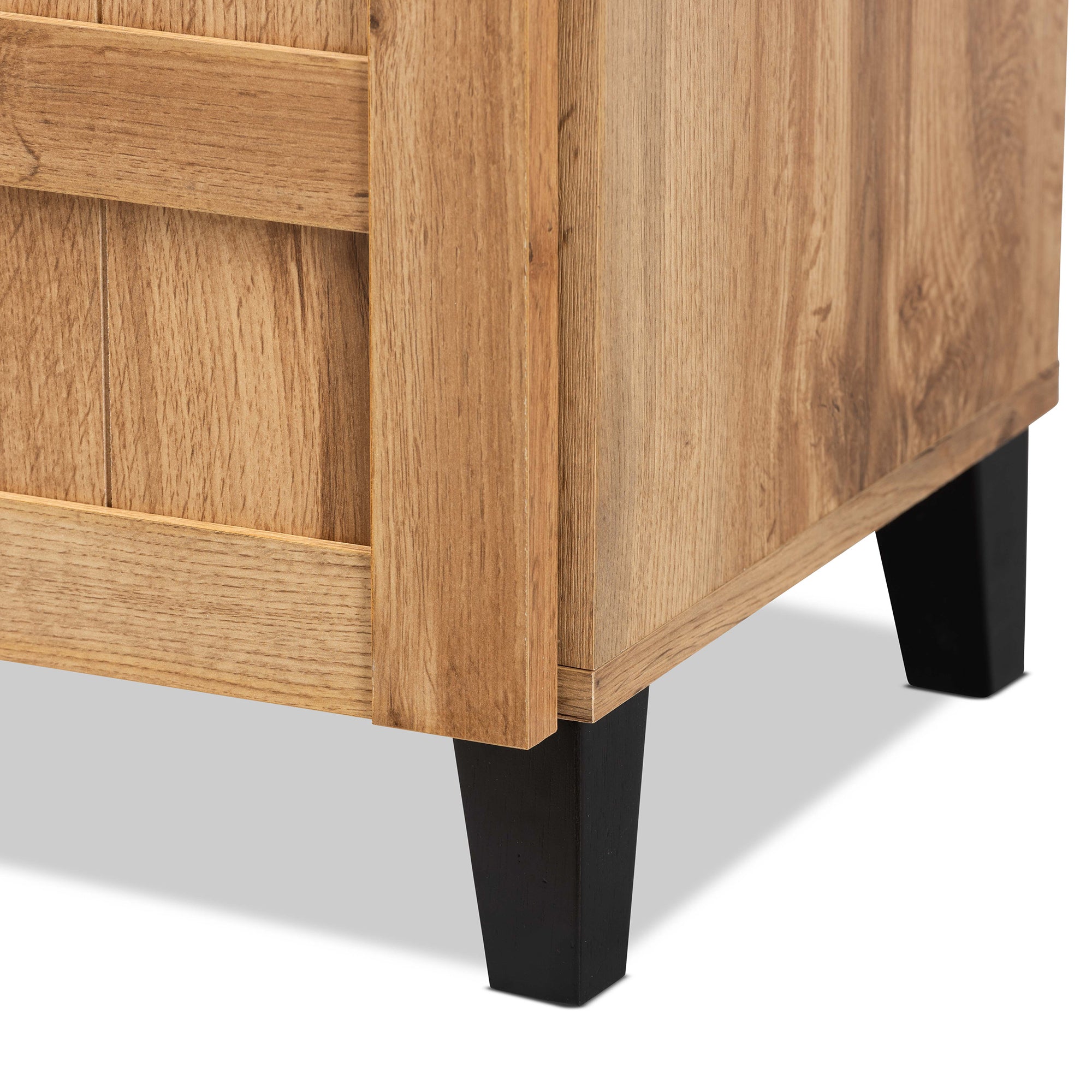 Glidden Modern Shoe Cabinet 1-Drawer-Shoe Cabinet-Baxton Studio - WI-Wall2Wall Furnishings