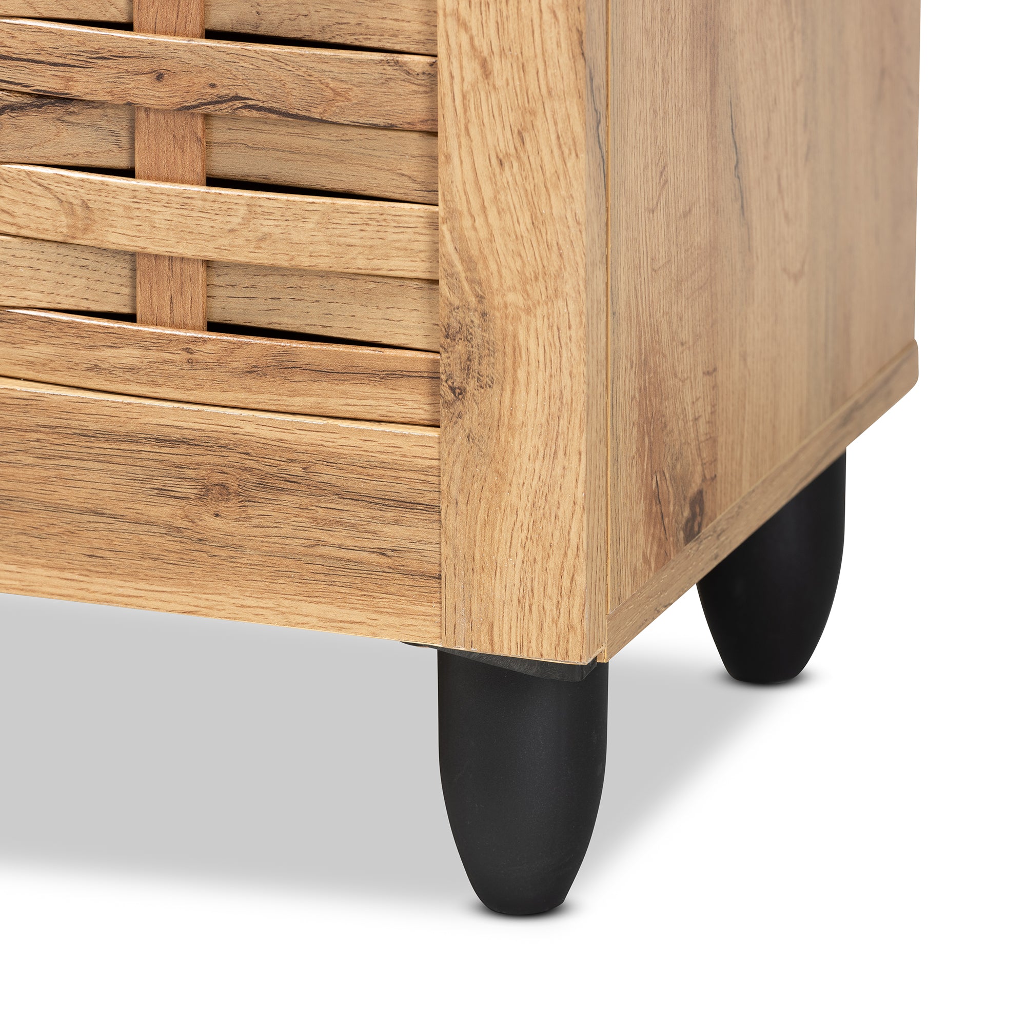 Winda Modern Shoe Cabinet 3-Door-Shoe Cabinet-Baxton Studio - WI-Wall2Wall Furnishings