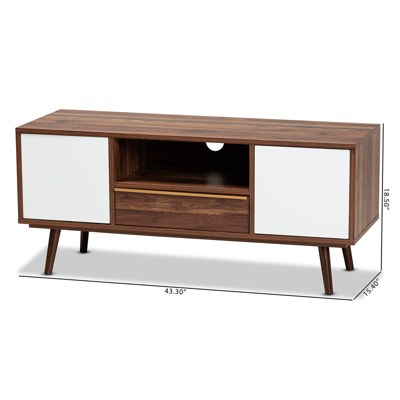 Grover Mid-Century TV Stand-TV Stand-Baxton Studio - WI-Wall2Wall Furnishings