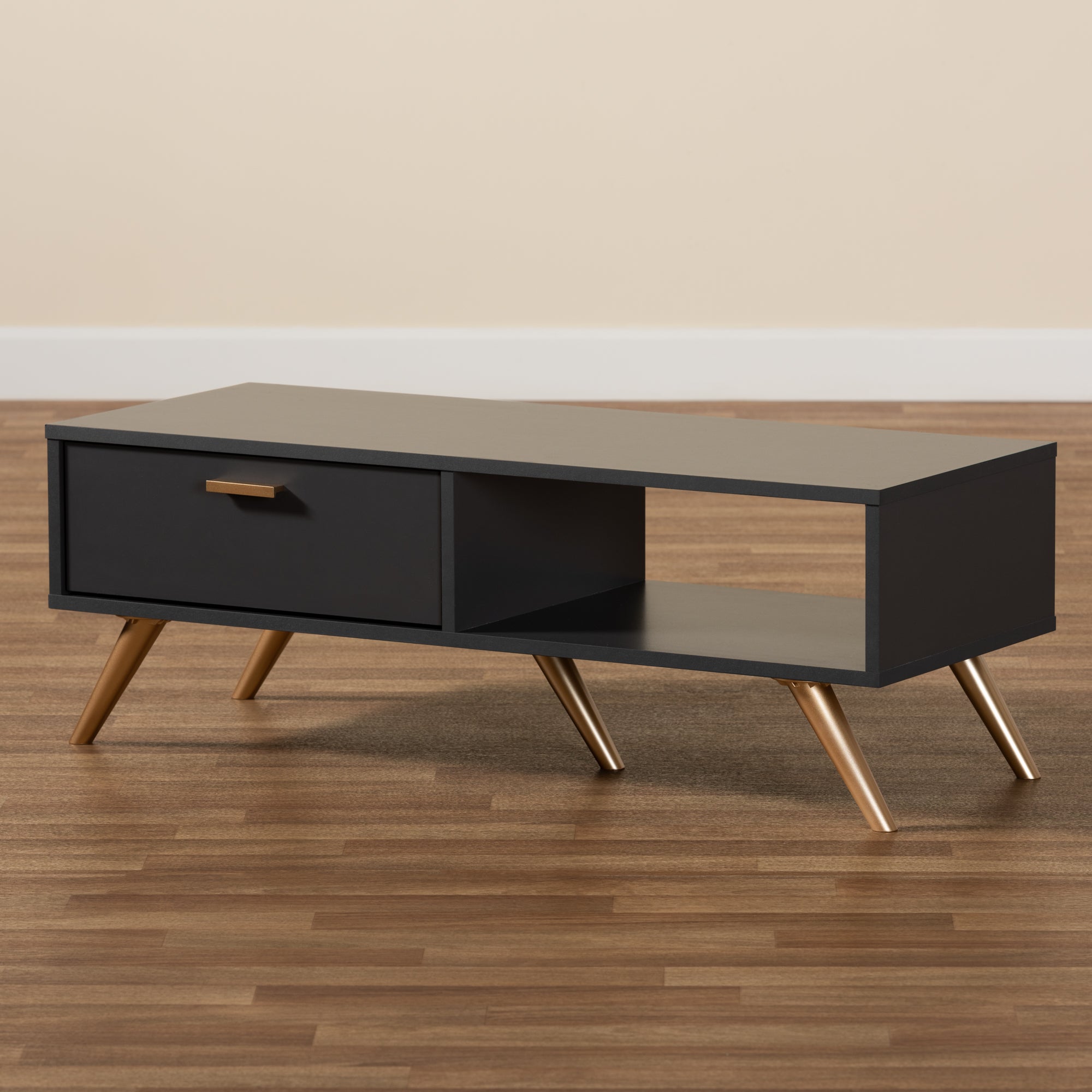 Kelson Contemporary Coffee Table-Coffee Table-Baxton Studio - WI-Wall2Wall Furnishings