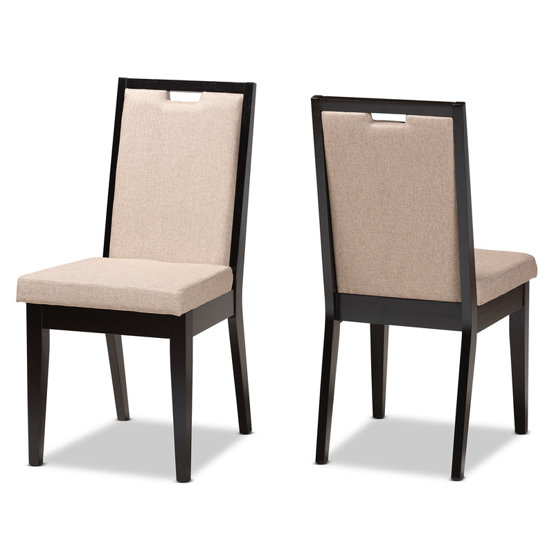 Octavia Modern Dining Chairs 2-Piece-Dining Chairs-Baxton Studio - WI-Wall2Wall Furnishings