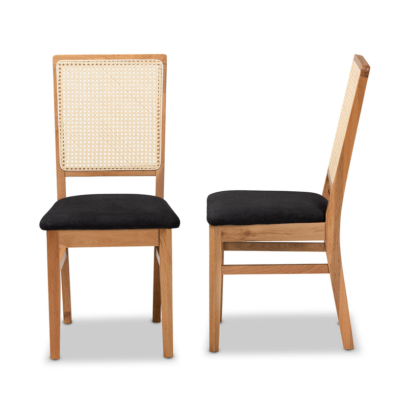 Idris Mid-Century Dining Chairs-Dining Chairs-Baxton Studio - WI-Wall2Wall Furnishings