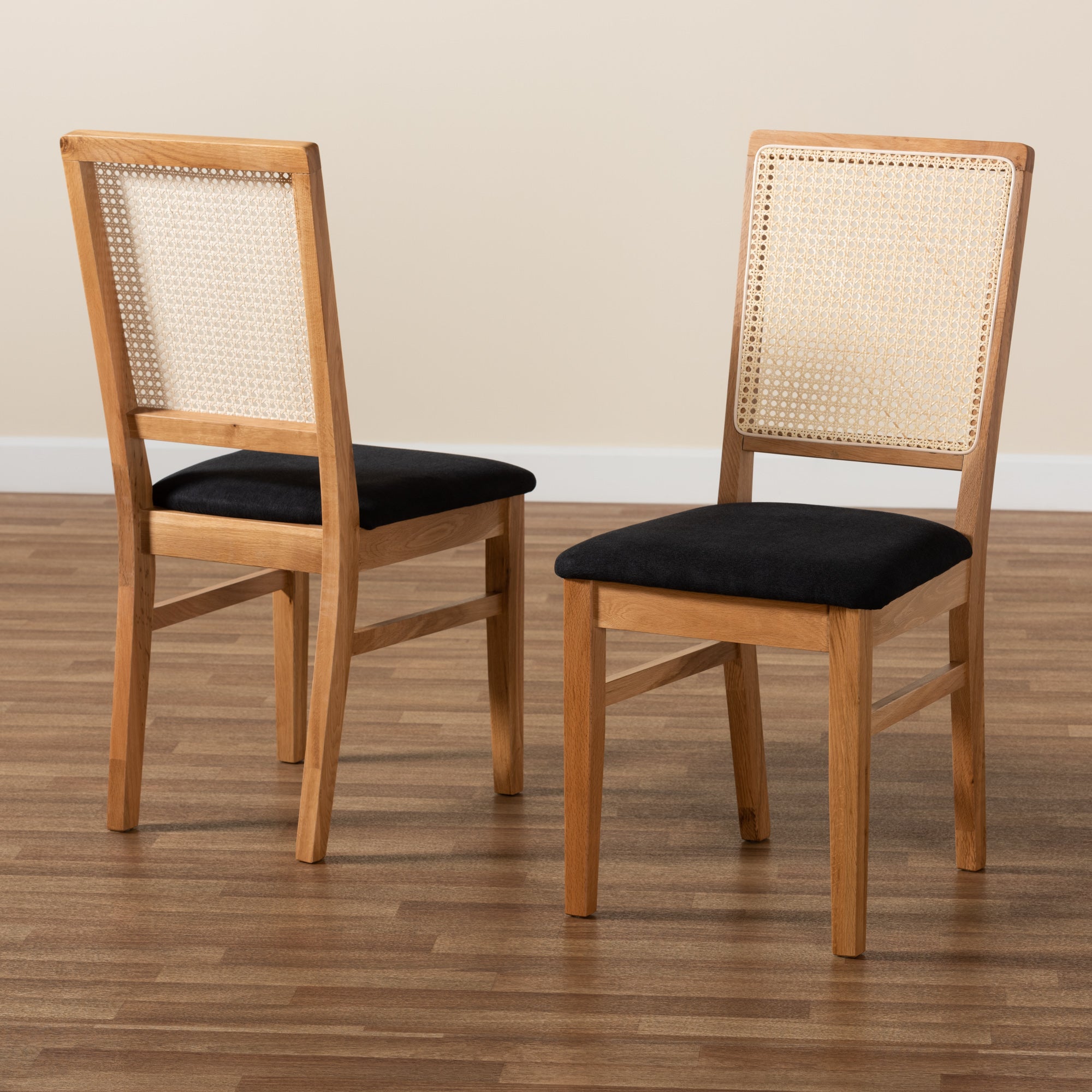 Idris Mid-Century Dining Chairs-Dining Chairs-Baxton Studio - WI-Wall2Wall Furnishings