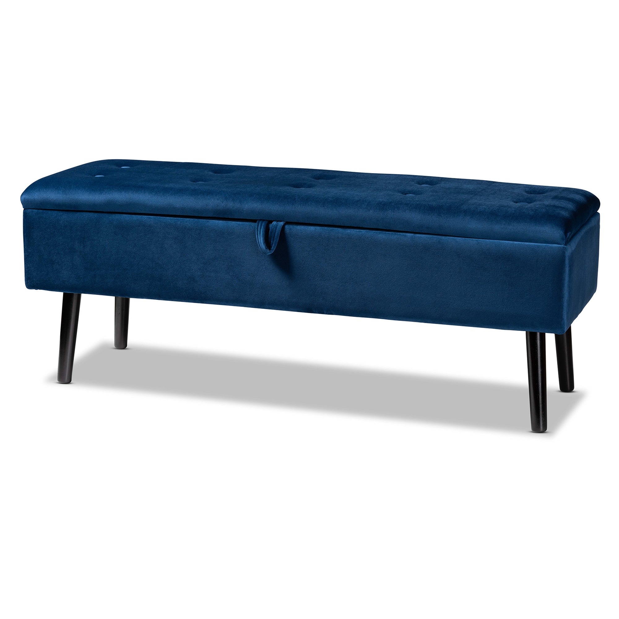Caine Contemporary Storage Bench-Storage Bench-Baxton Studio - WI-Wall2Wall Furnishings
