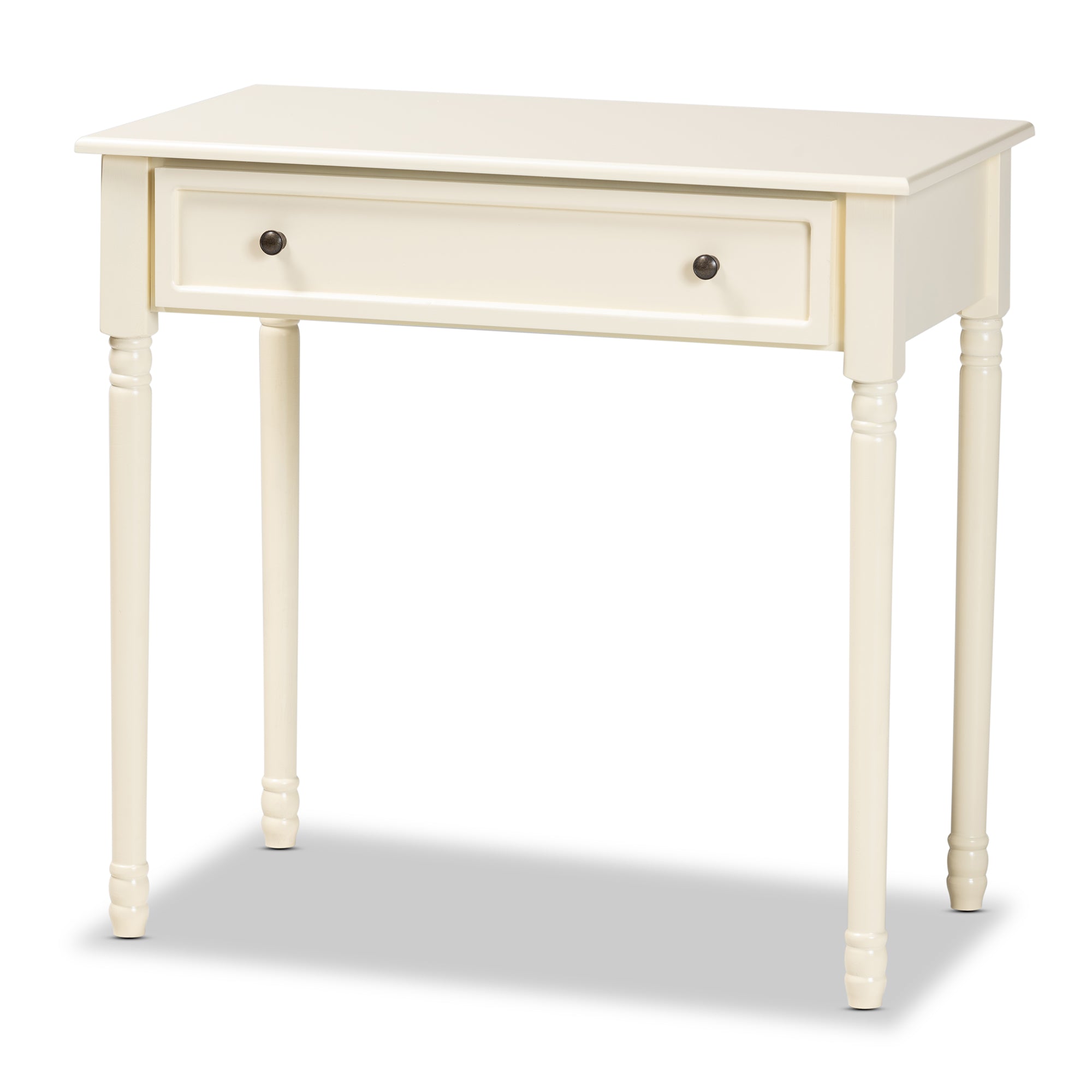 Mahler Traditional Console Table 1-Drawer-Console Table-Baxton Studio - WI-Wall2Wall Furnishings