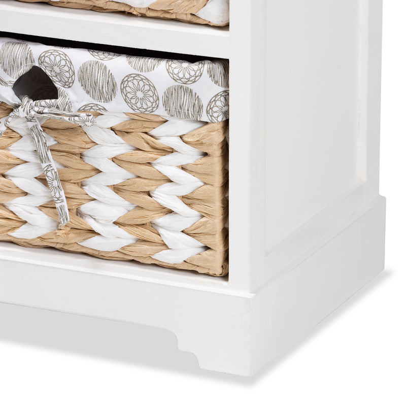 Rianne Transitional Storage Cabinet 3-Basket-Storage Cabinet-Baxton Studio - WI-Wall2Wall Furnishings