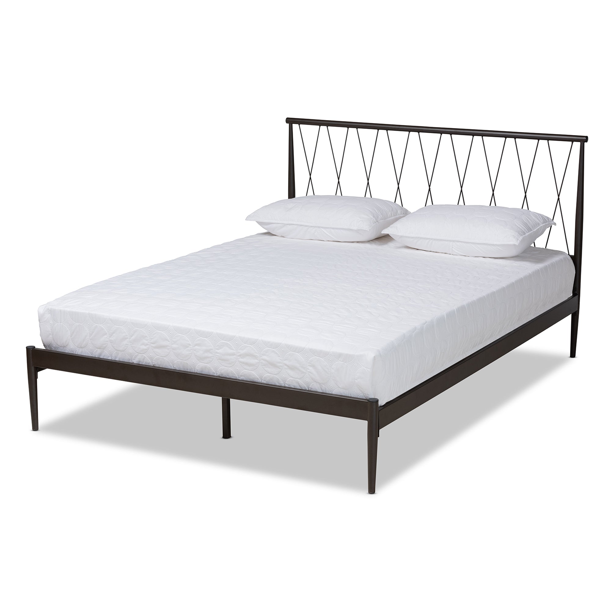 Nano Modern Bed-Bed-Baxton Studio - WI-Wall2Wall Furnishings