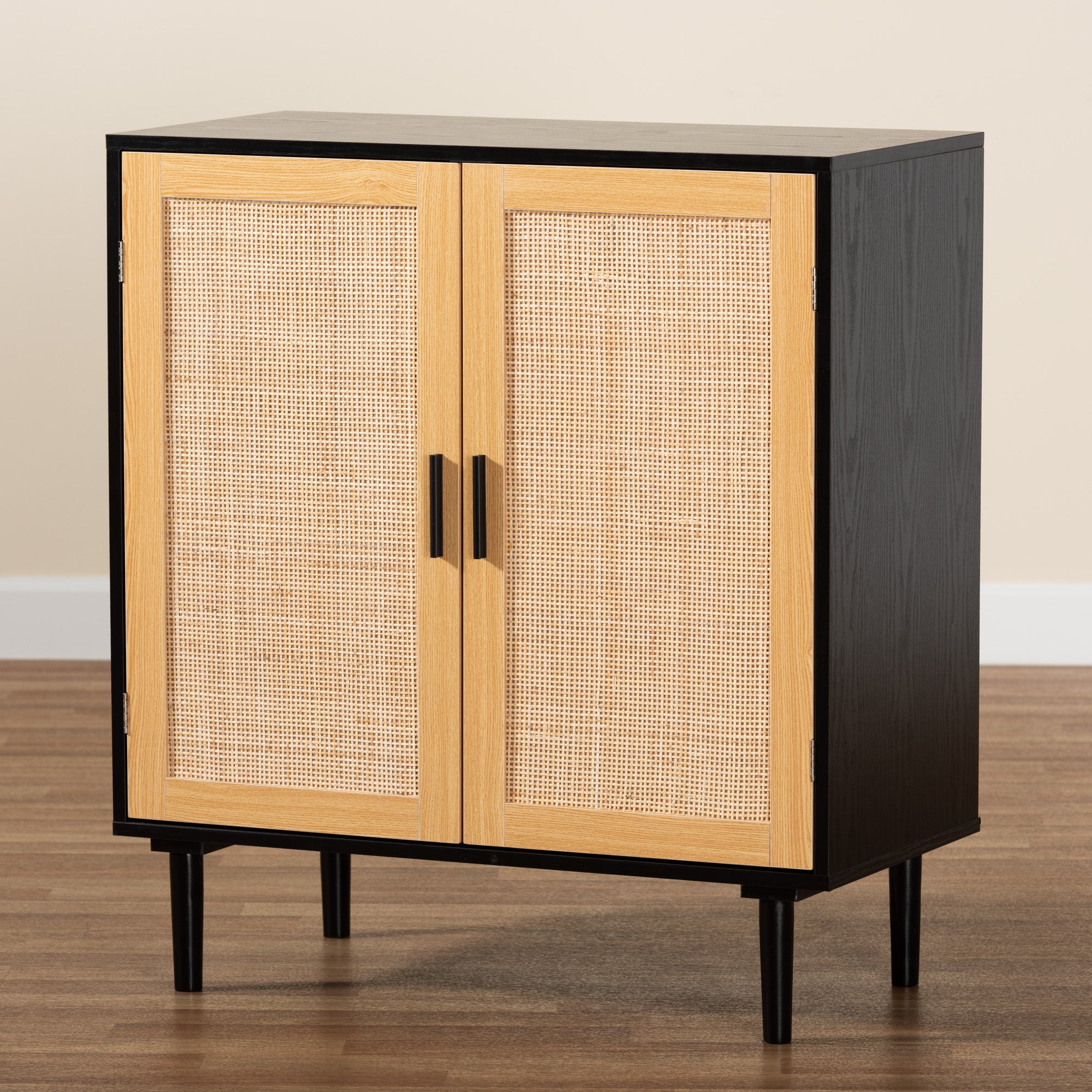 Maureen Mid-Century Storage Cabinet-Storage Cabinet-Baxton Studio - WI-Wall2Wall Furnishings