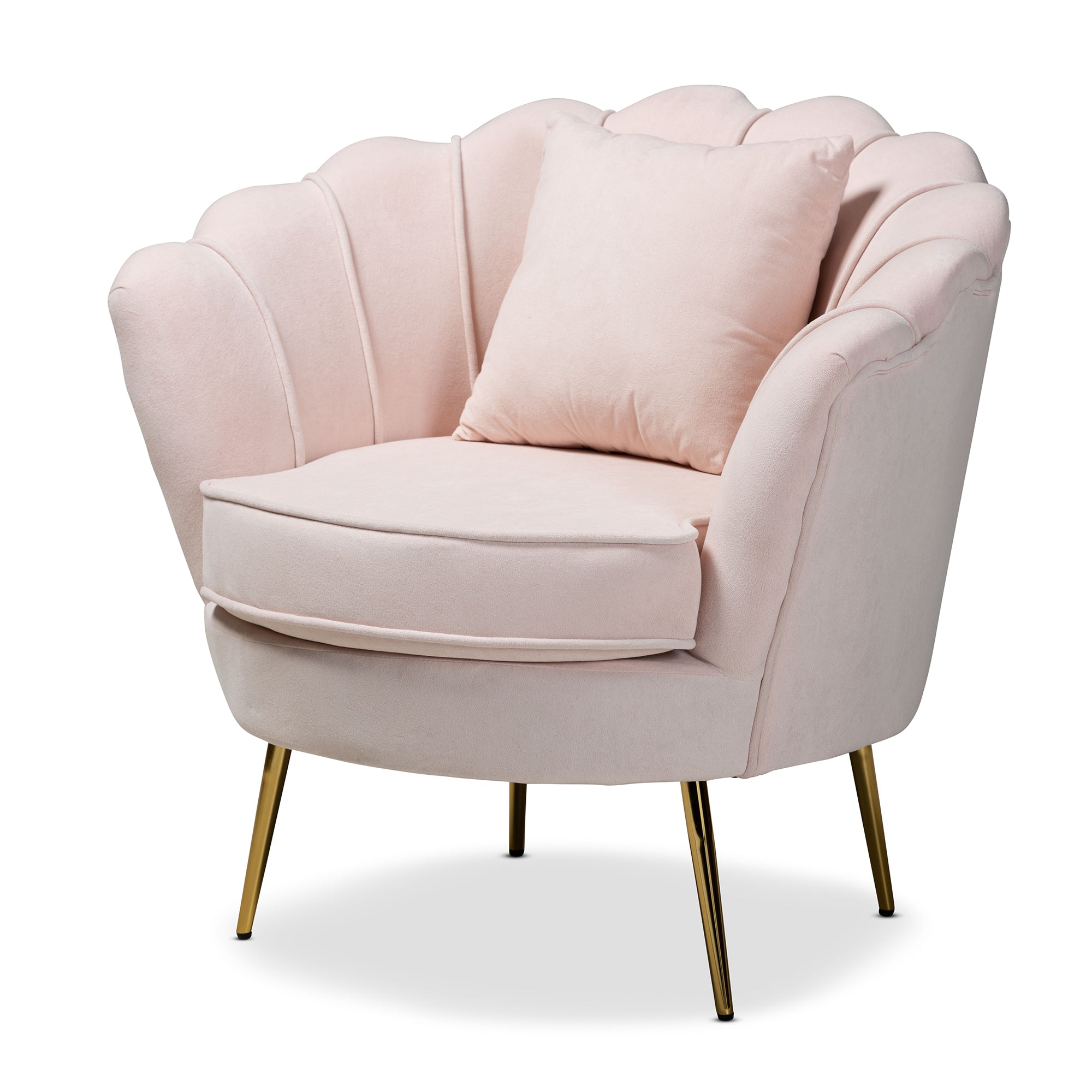 Garson Glamour Chair-Chair-Baxton Studio - WI-Wall2Wall Furnishings